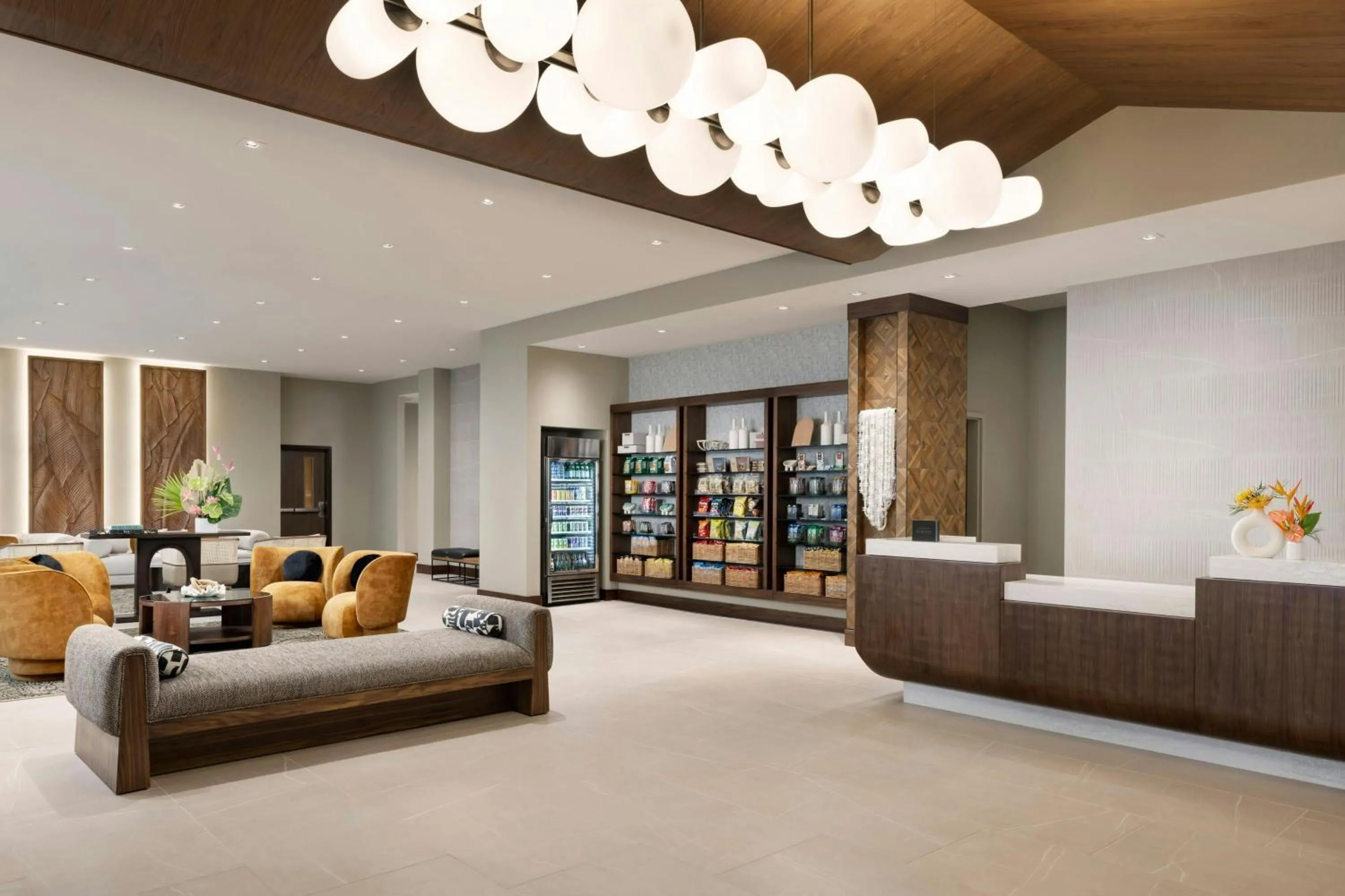 Lobby or reception in AC Hotel by Marriott Honolulu