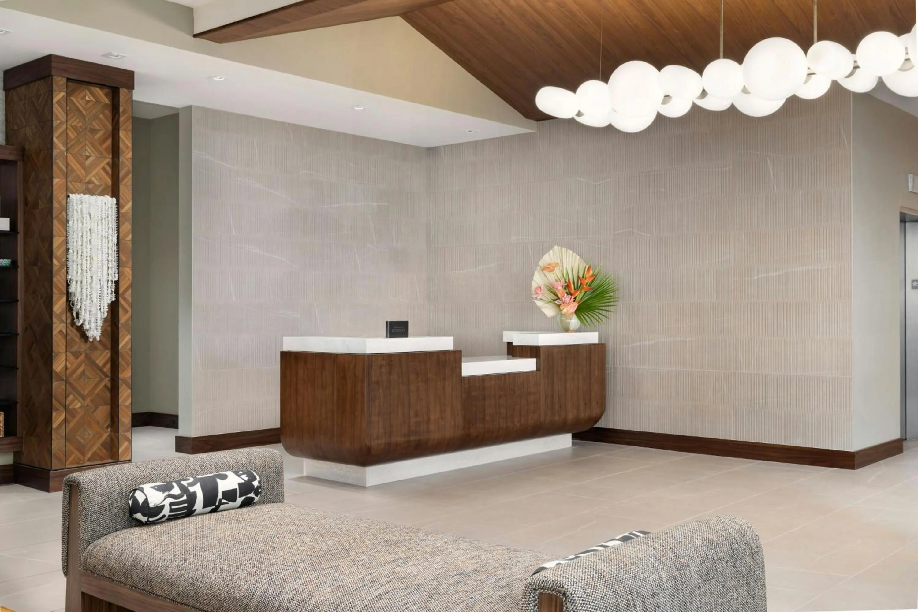 Lobby or reception in AC Hotel by Marriott Honolulu
