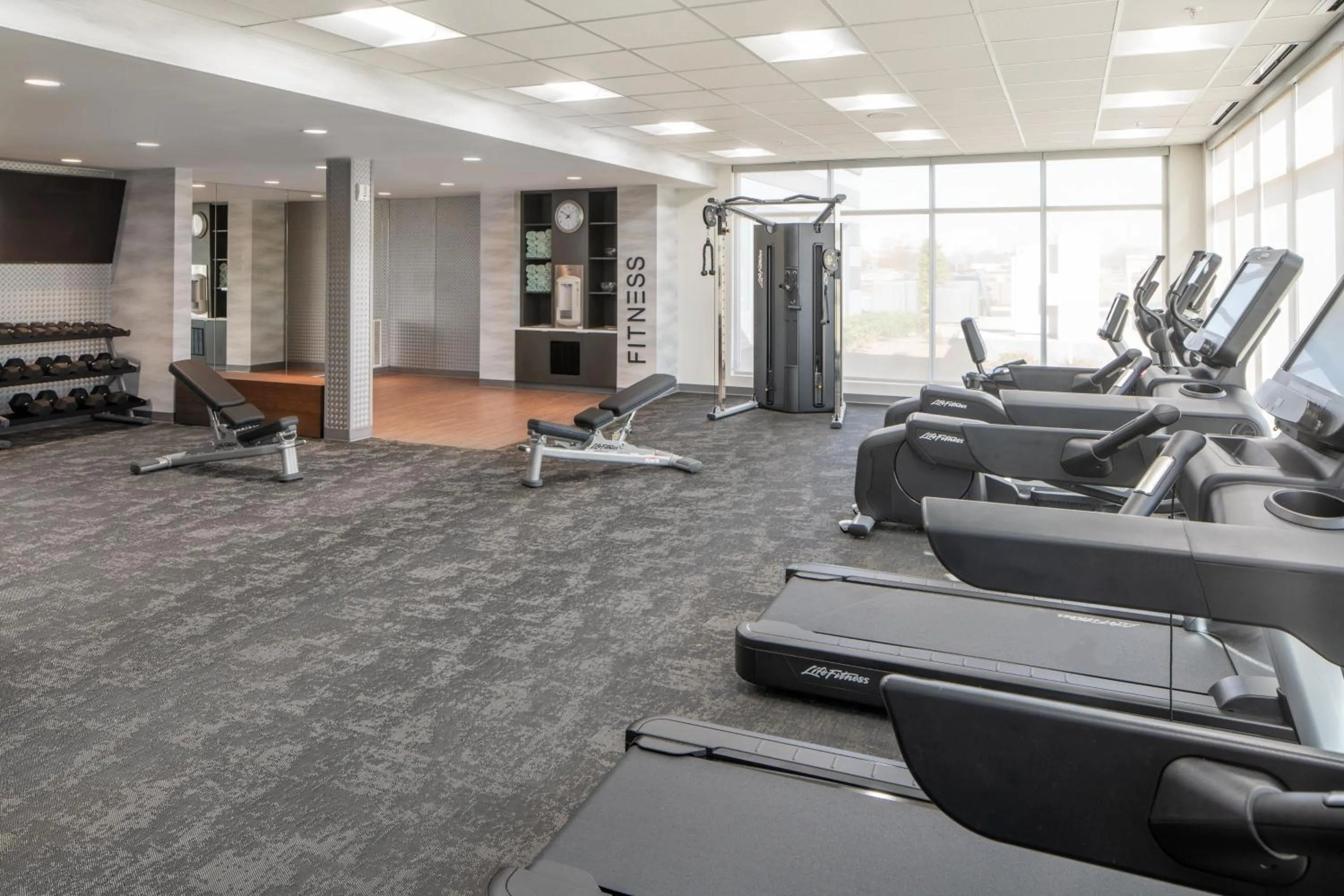 Fitness centre/facilities in Fairfield by Marriott Inn & Suites Huntsville Redstone Gateway