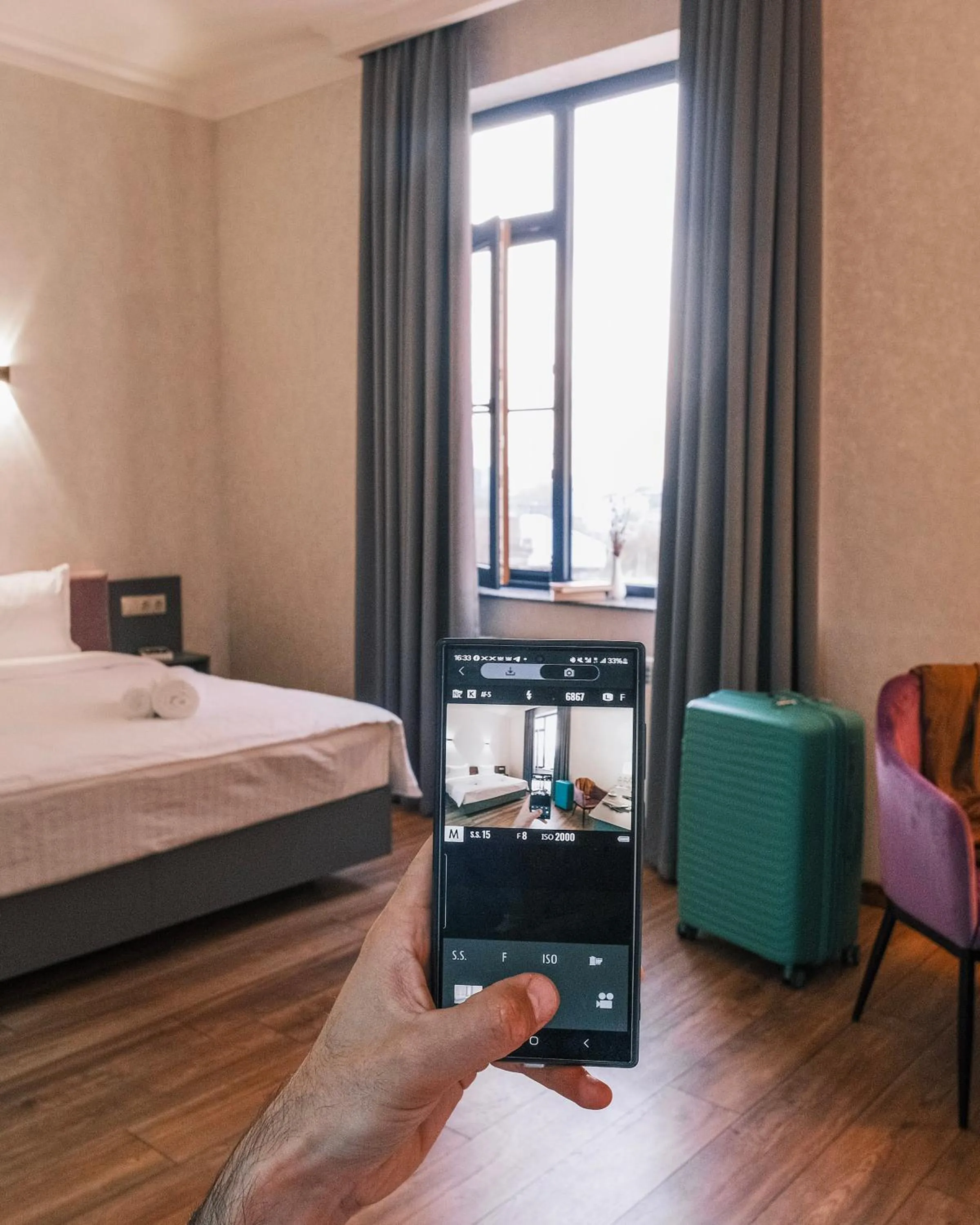 Bed in Parklane Hotel