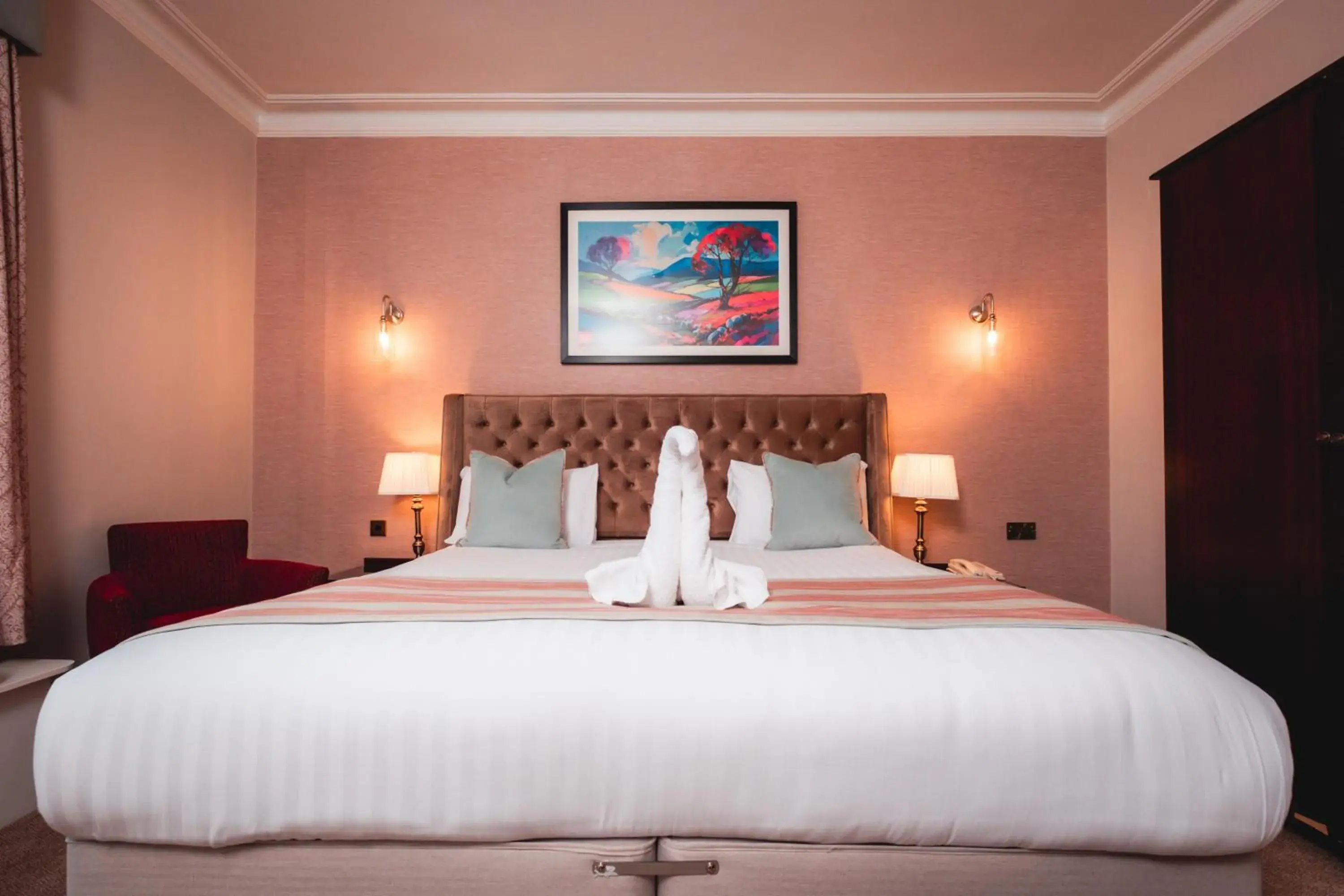 Bed in Old Swan Hotel Bed in Old Swan Hotel