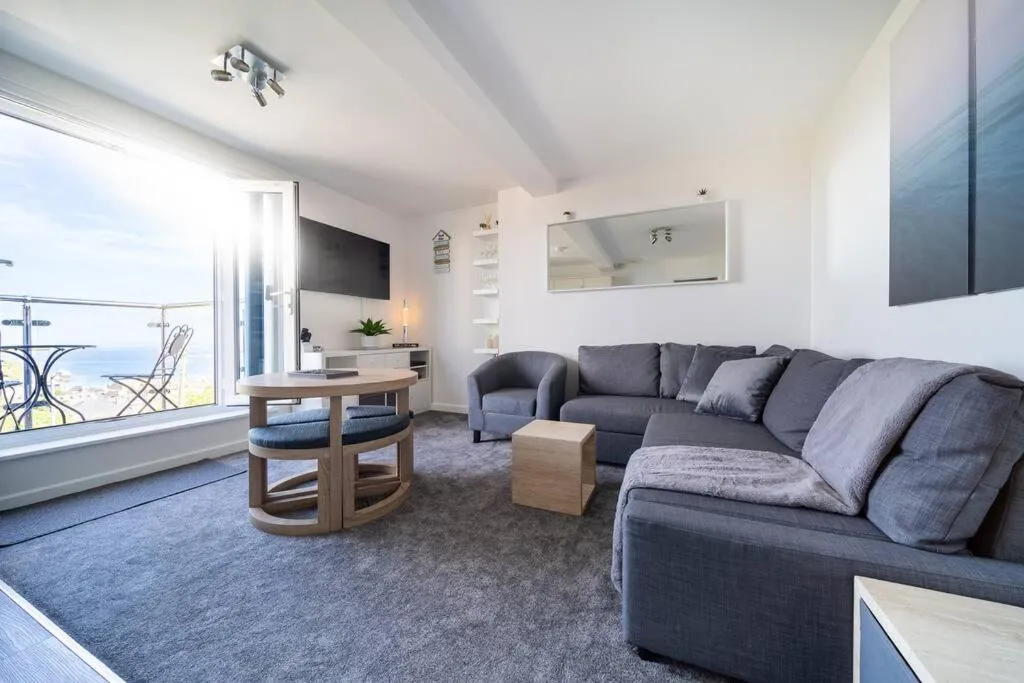 Newquay Sunset & Sea View Apartment in Town Centre