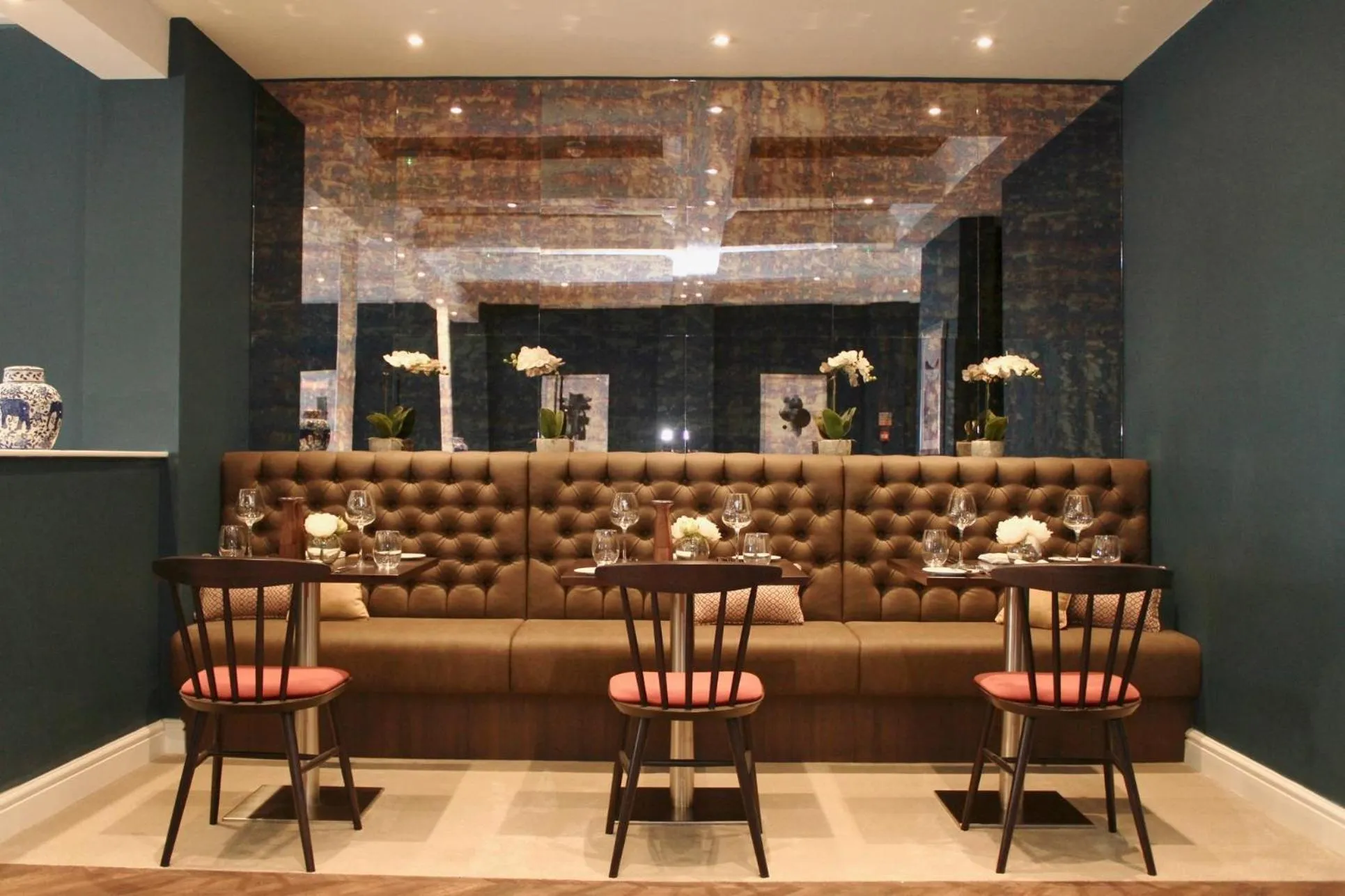 Seating area in The Fig Tree Shanklin