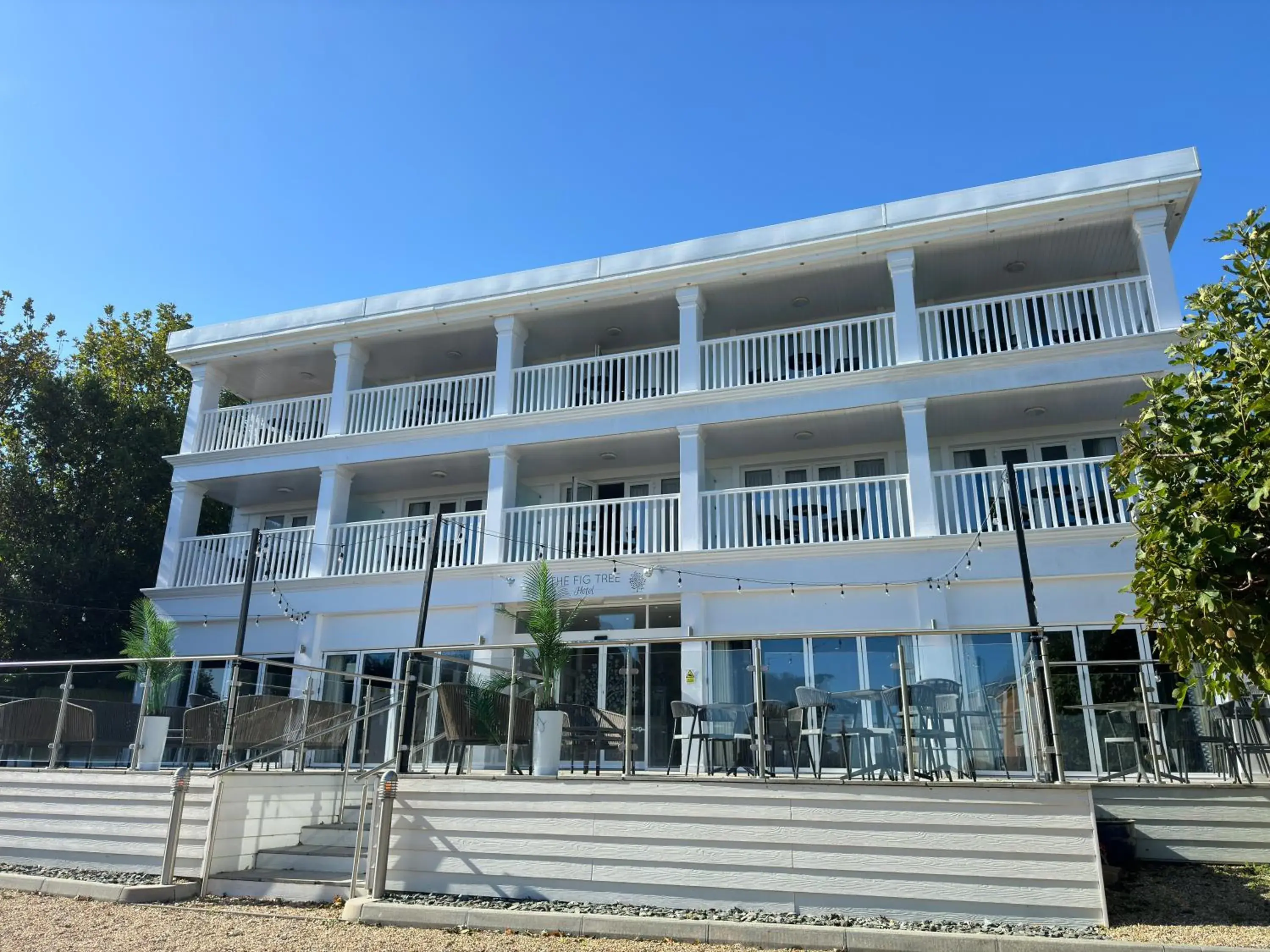 Property building in The Fig Tree Shanklin Property building in The Fig Tree Shanklin