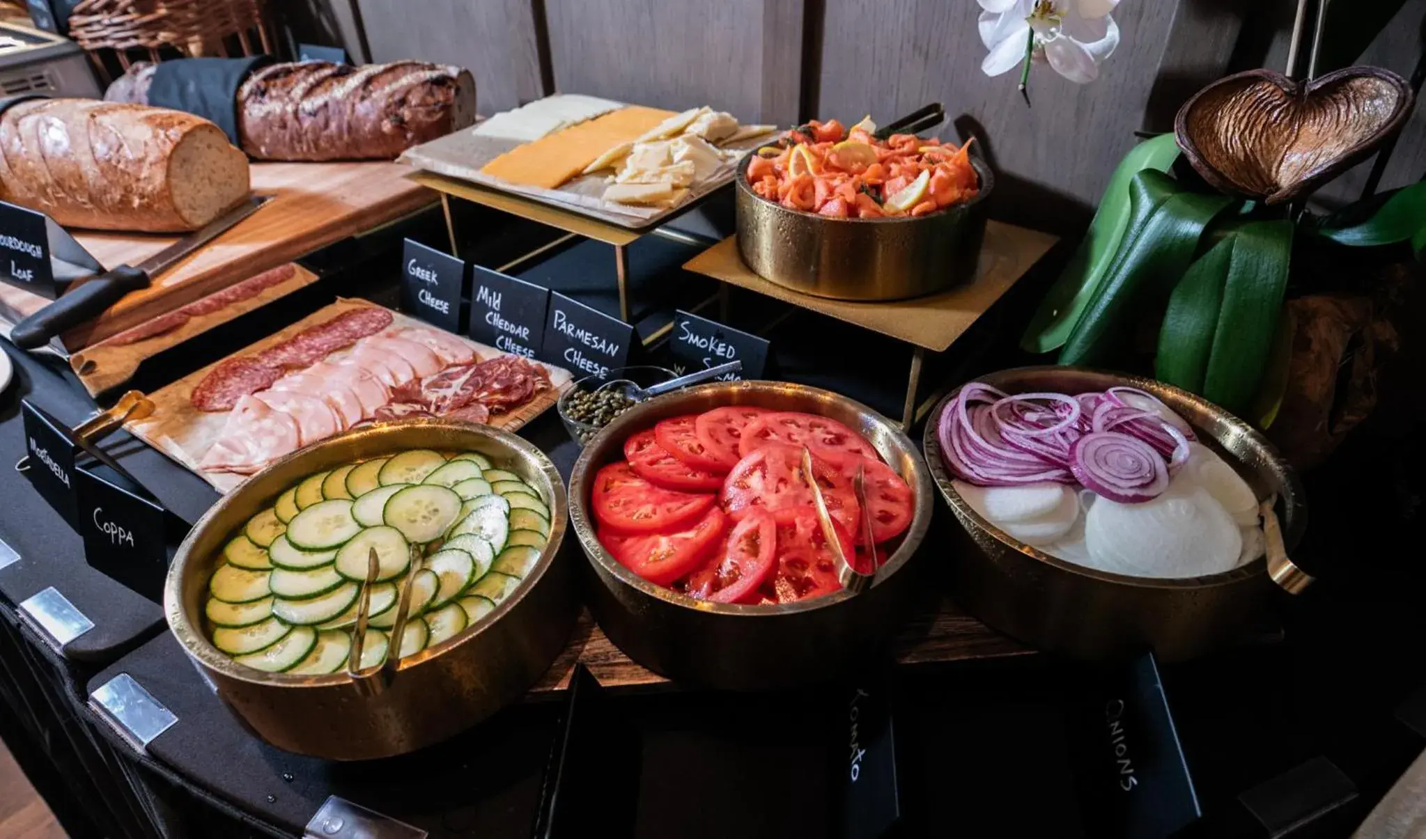 Buffet breakfast in Gale Miami Hotel & Residences Buffet breakfast in Gale Miami Hotel & Residences