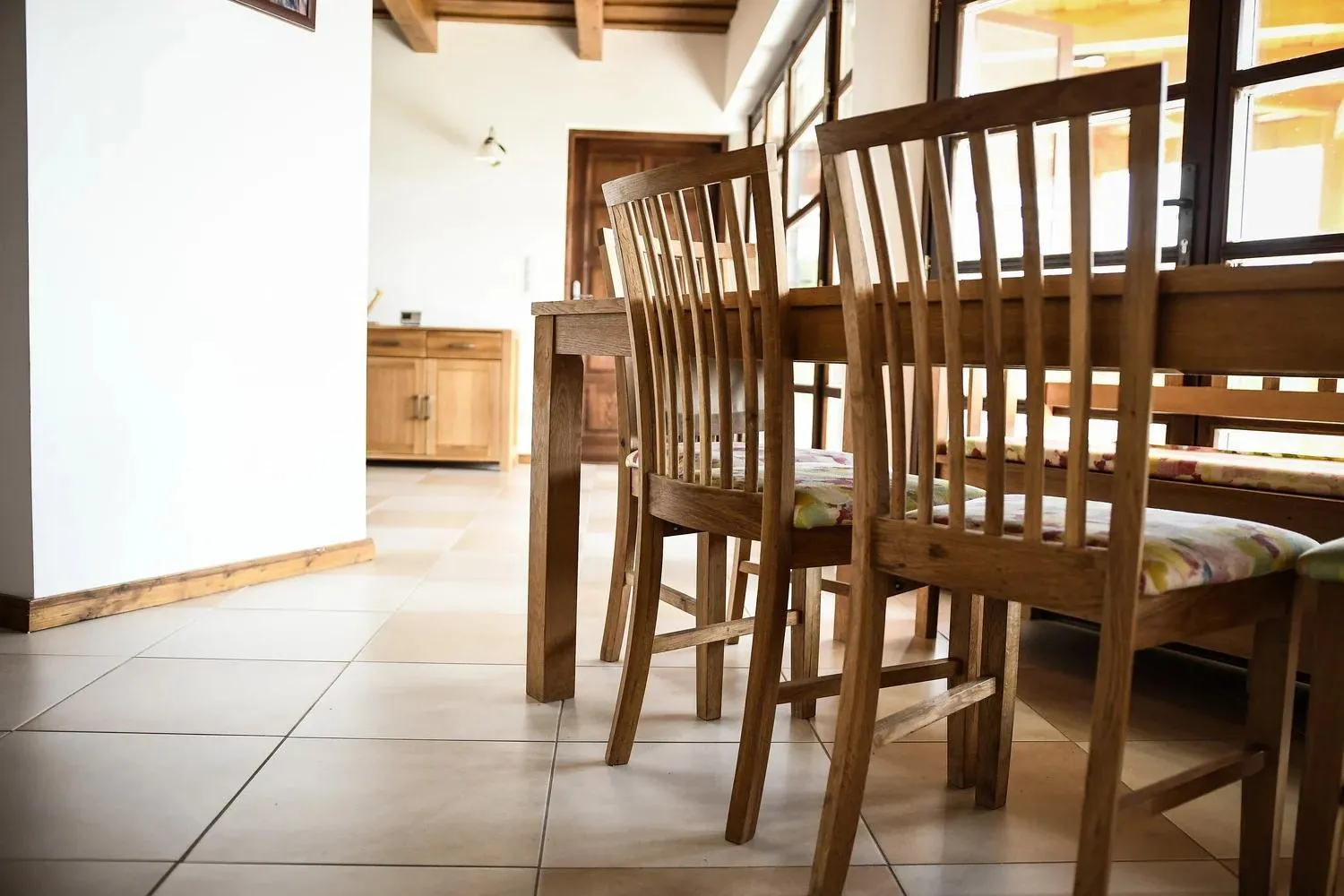 Dining area in Juharos Vendégház