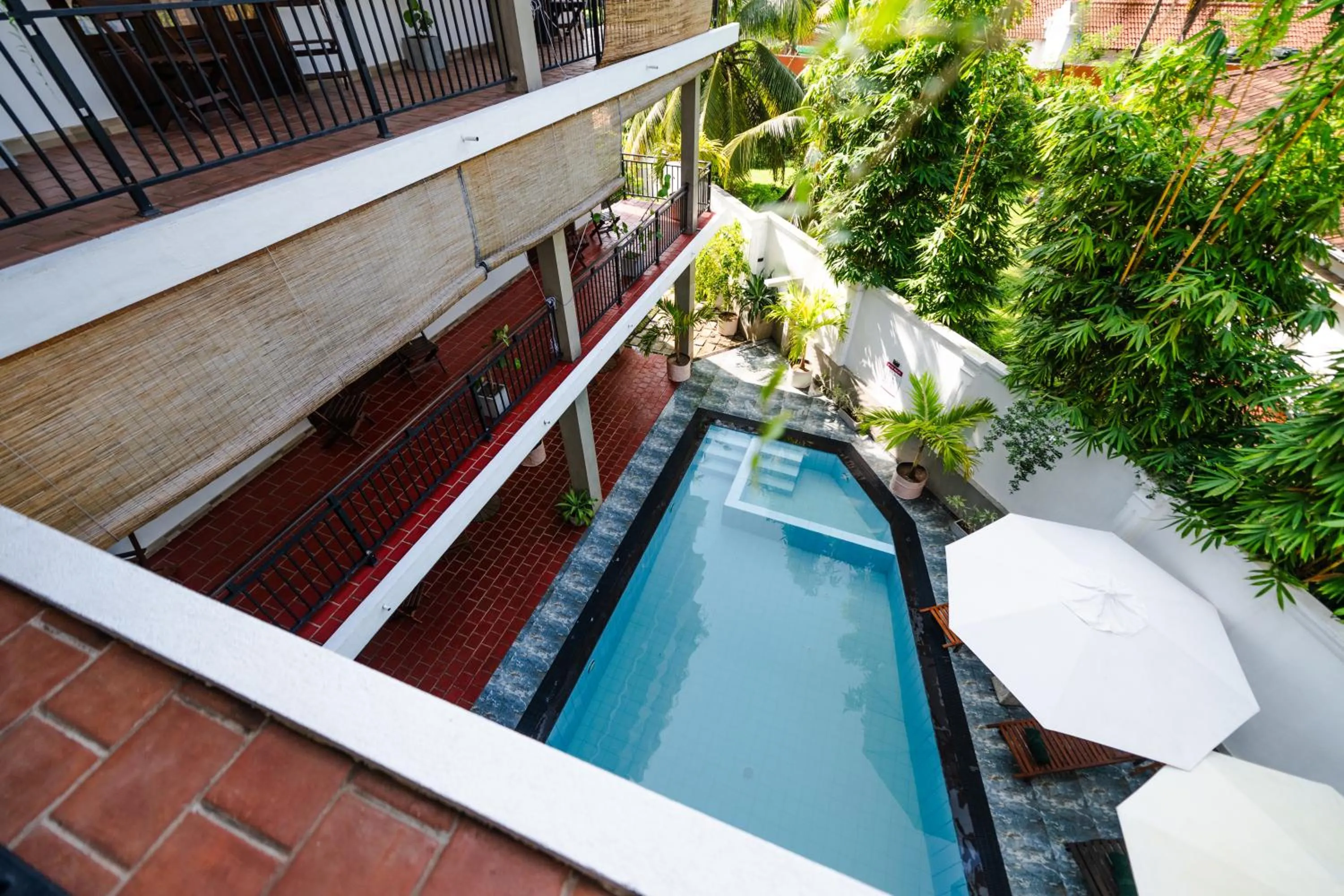 Pool view in Sky House Ahangama