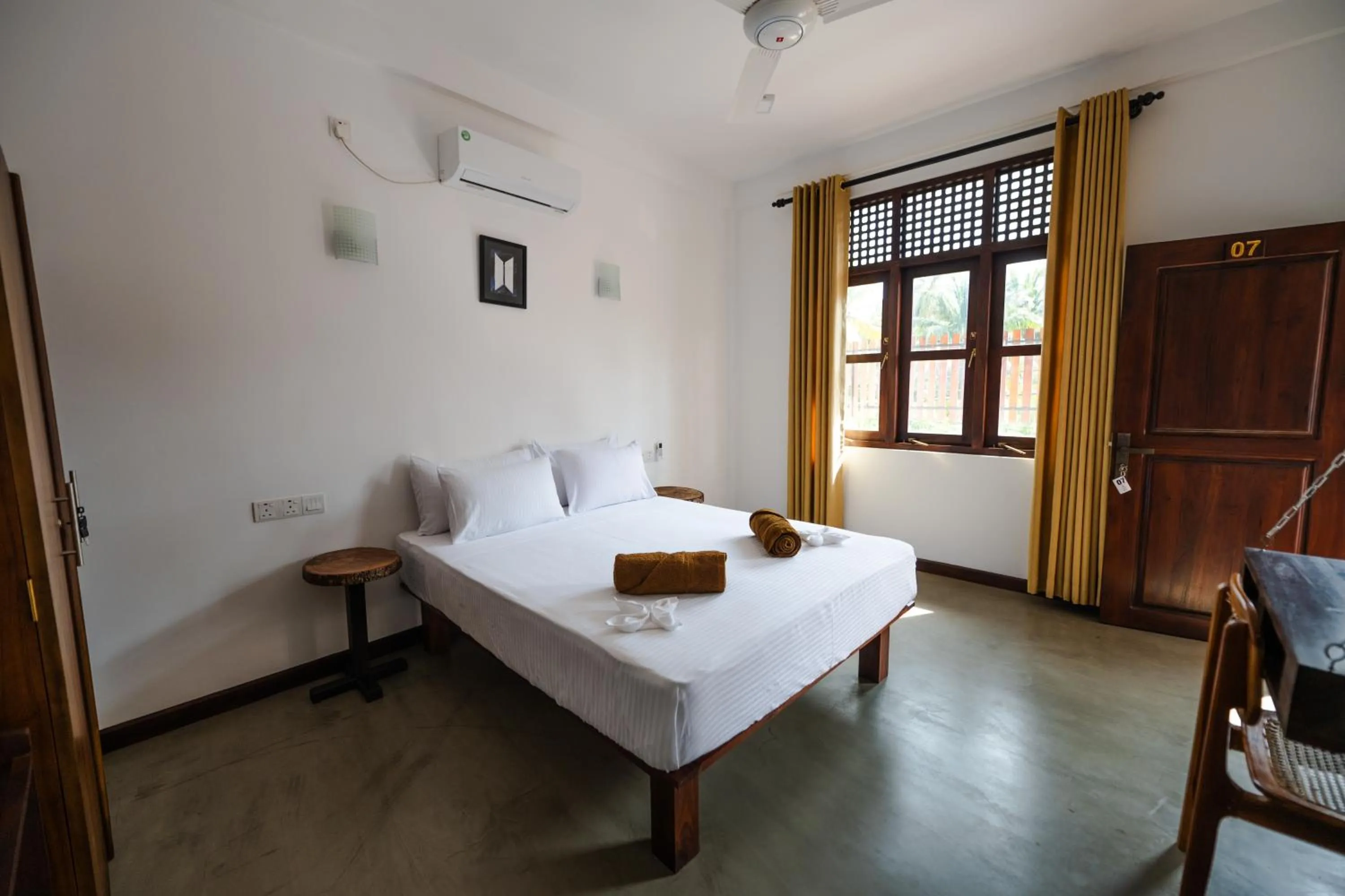 Bed in Sky House Ahangama