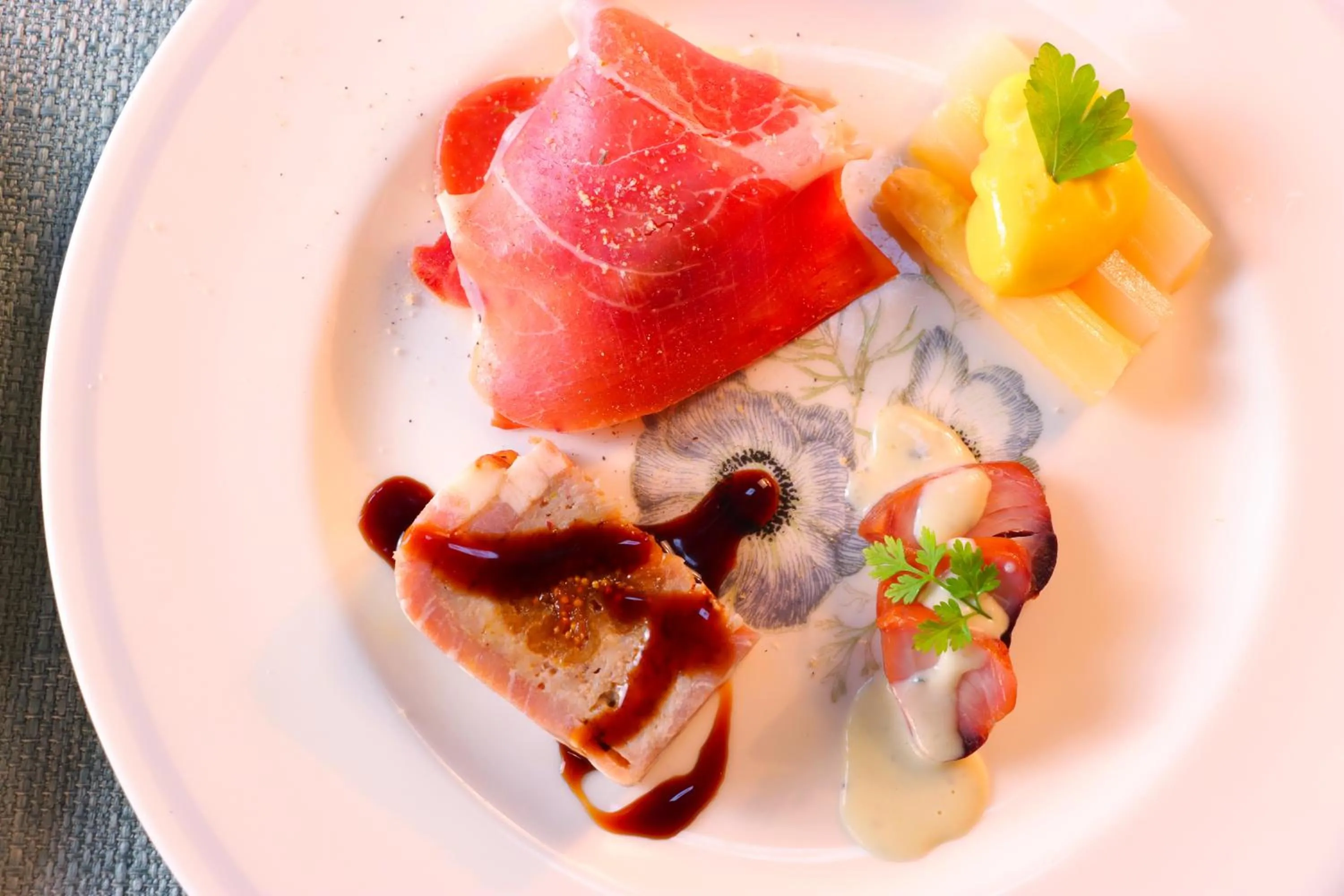 Dinner in Auberge Koyama