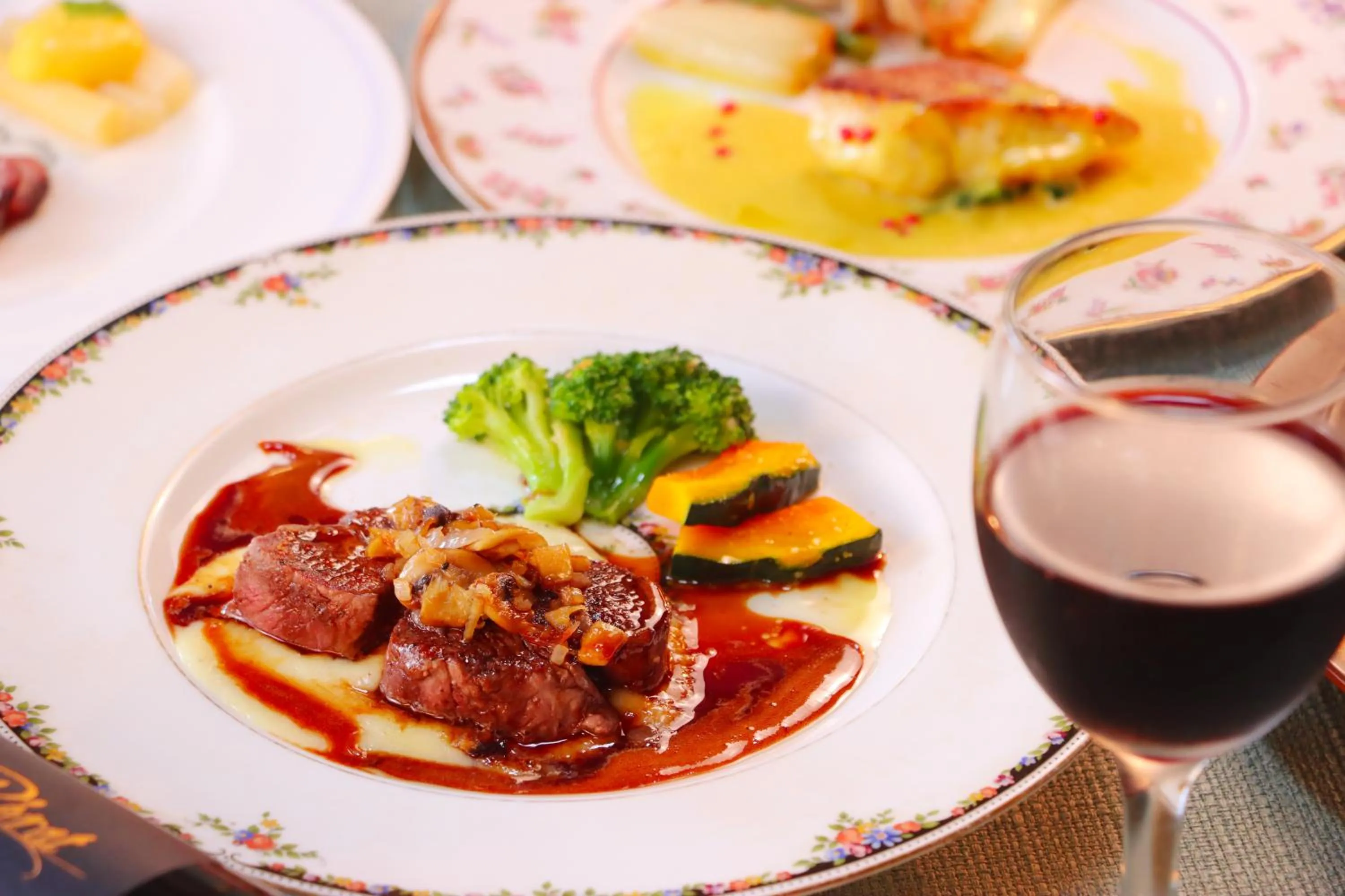 Dinner in Auberge Koyama