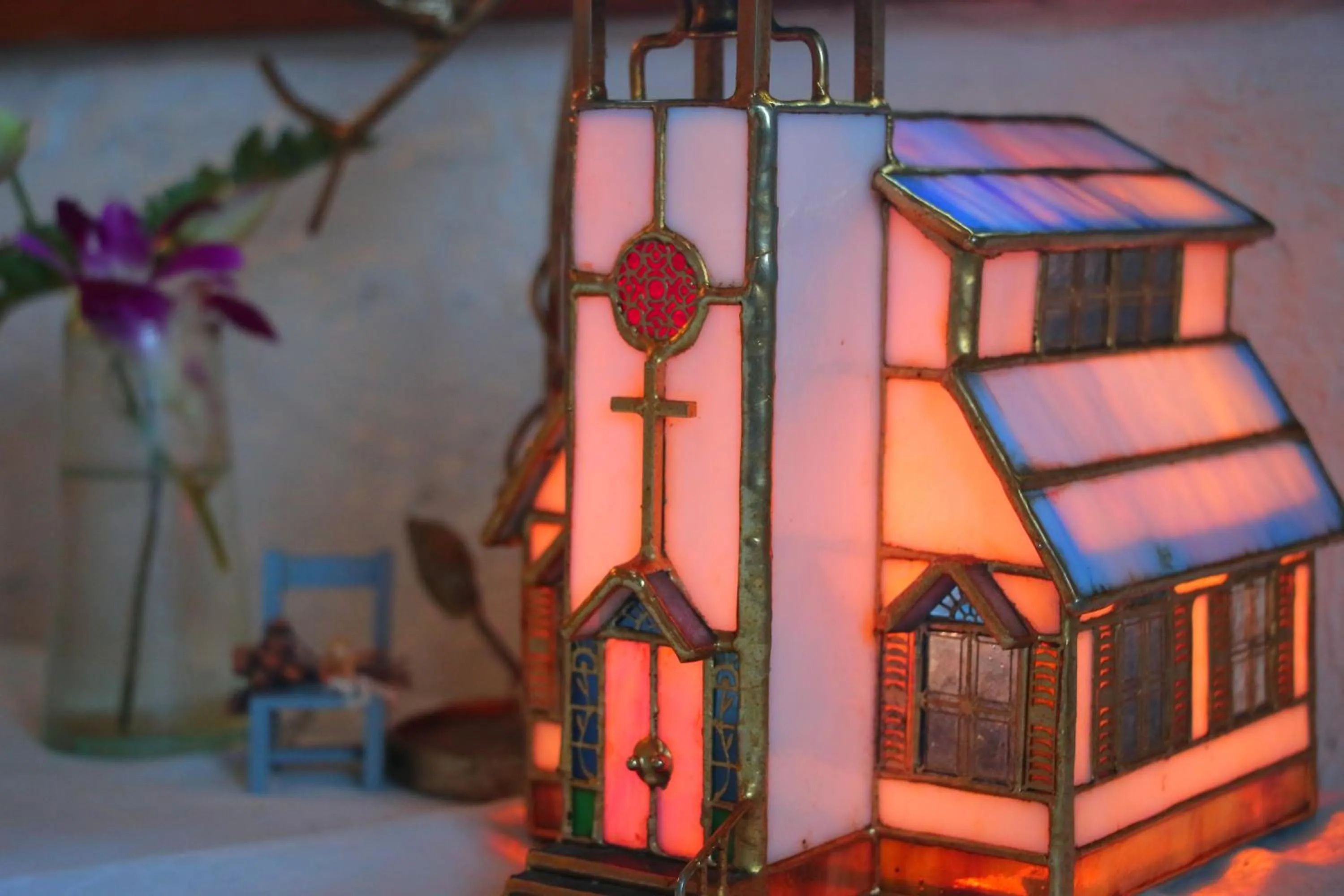 Decorative detail in Auberge Koyama