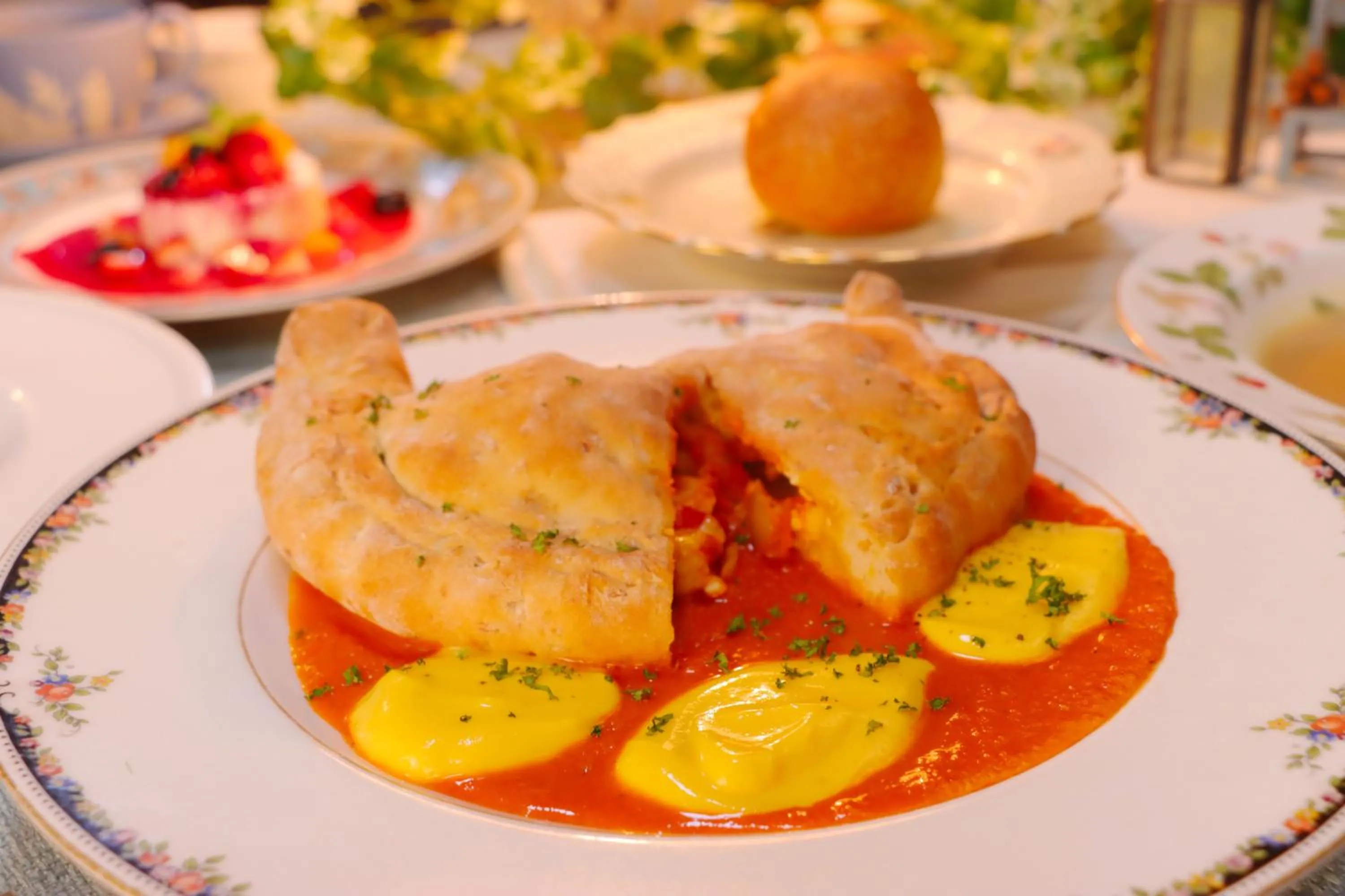 Dinner in Auberge Koyama