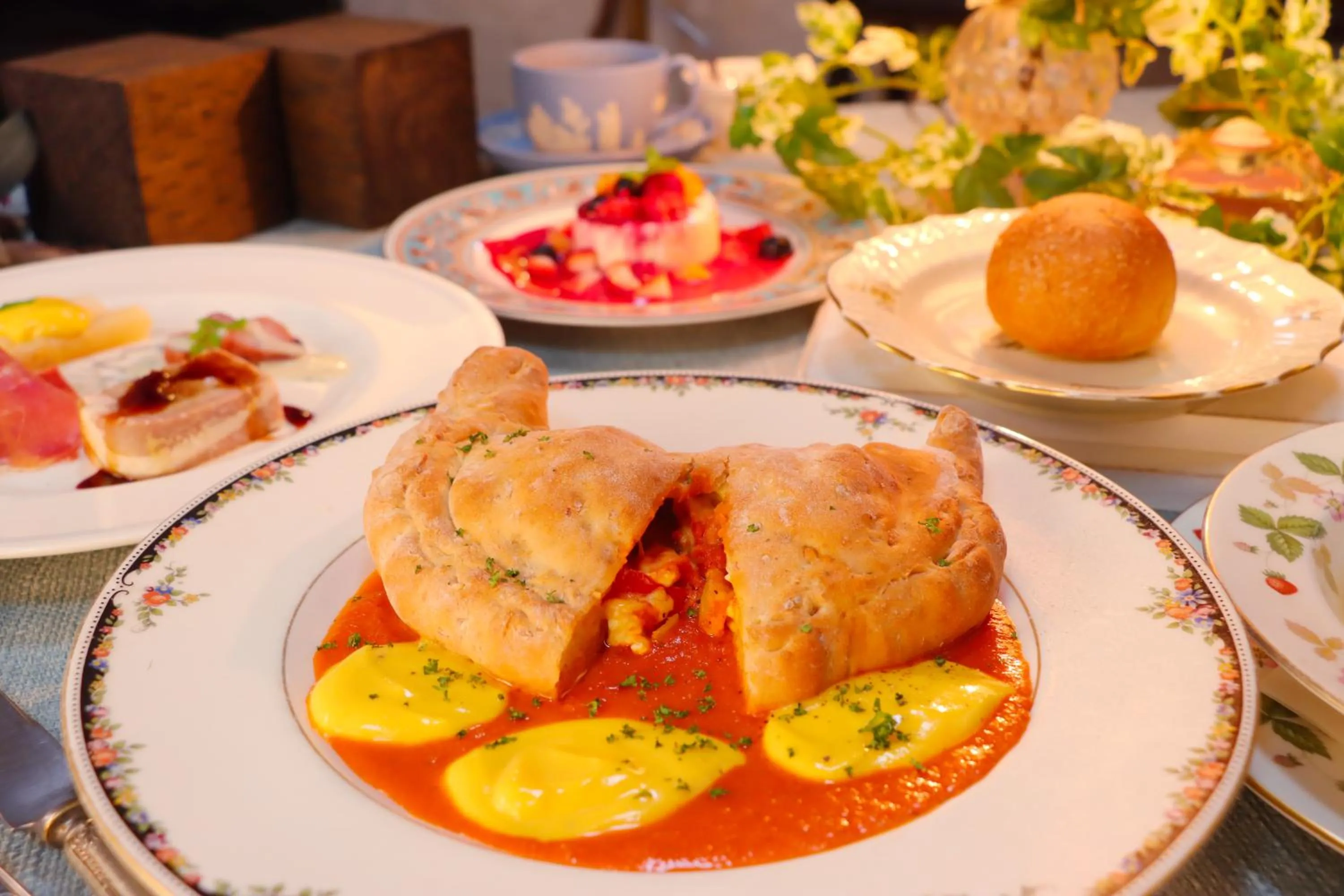 Dinner in Auberge Koyama