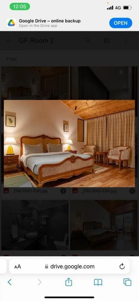 Bed in The saltbox manali