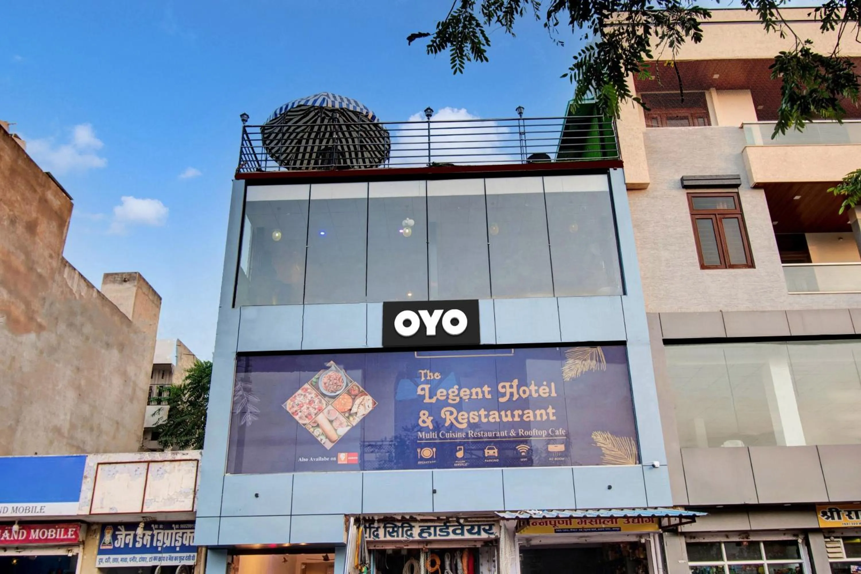 Facade/entrance in Hotel O The Legent Hotel