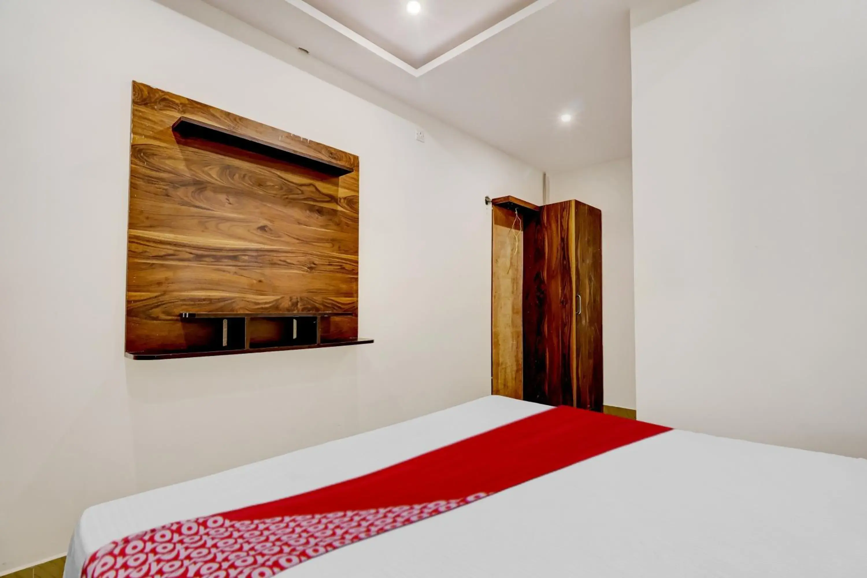 Bedroom, Bed in Hotel O Turahalli Bedroom, Bed in Hotel O Turahalli