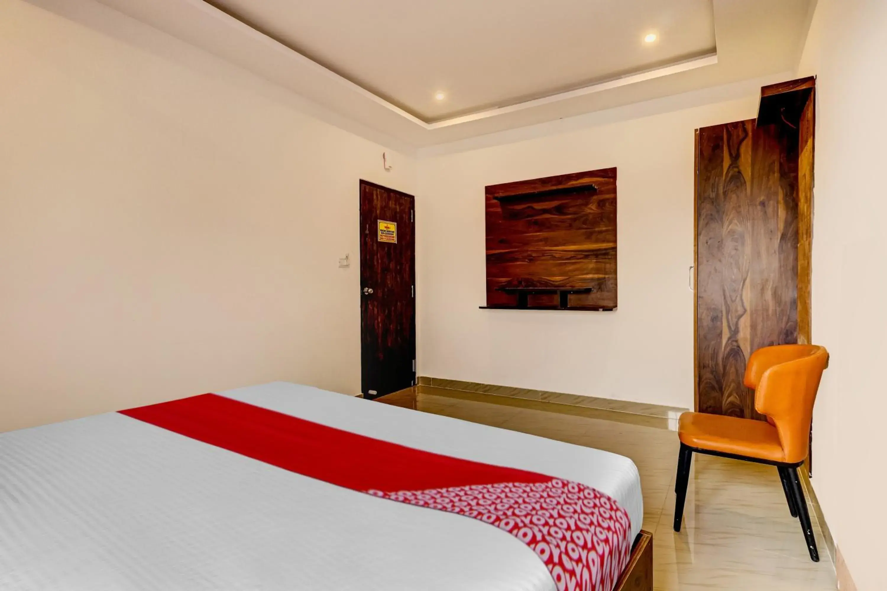 Bedroom, Bed in Hotel O Turahalli Bedroom, Bed in Hotel O Turahalli