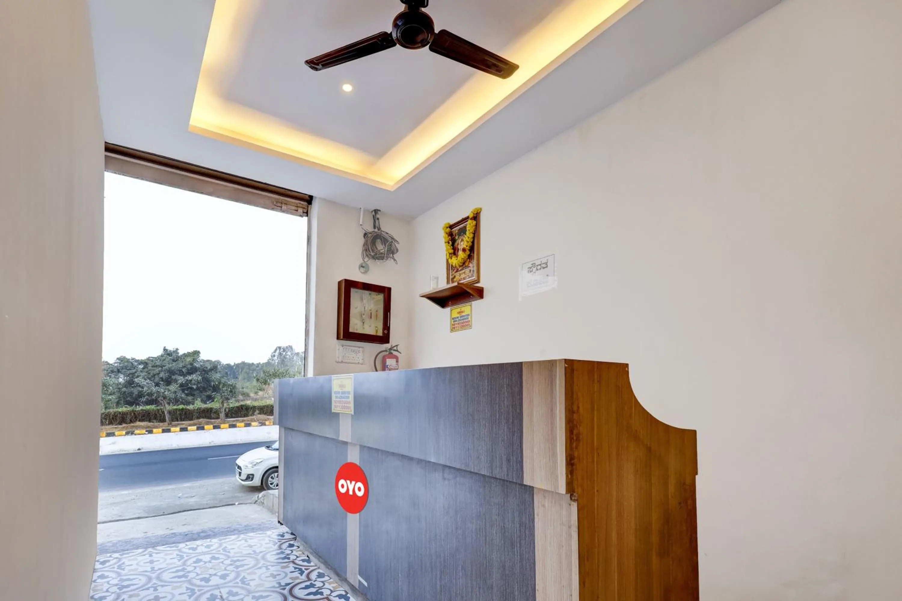 Lobby or reception in Hotel O Turahalli