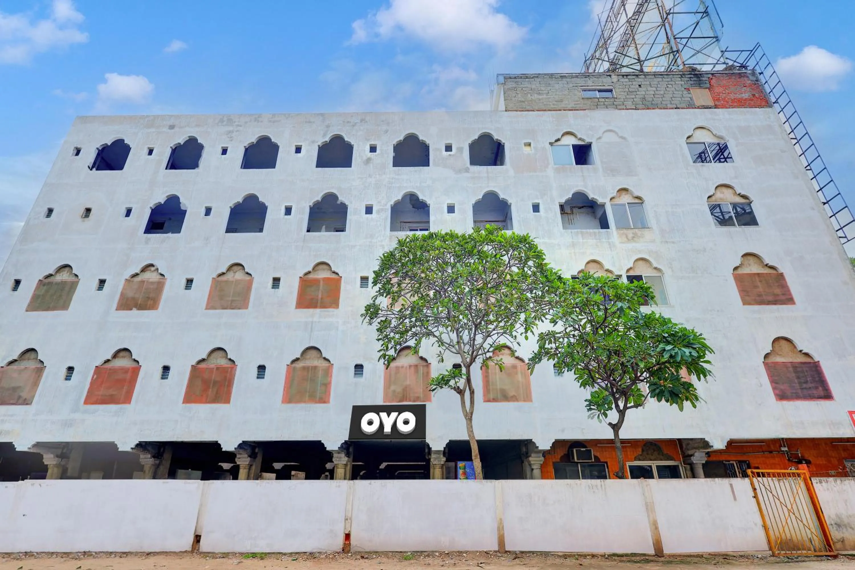 Facade/entrance in Hotel O RK HOTEL