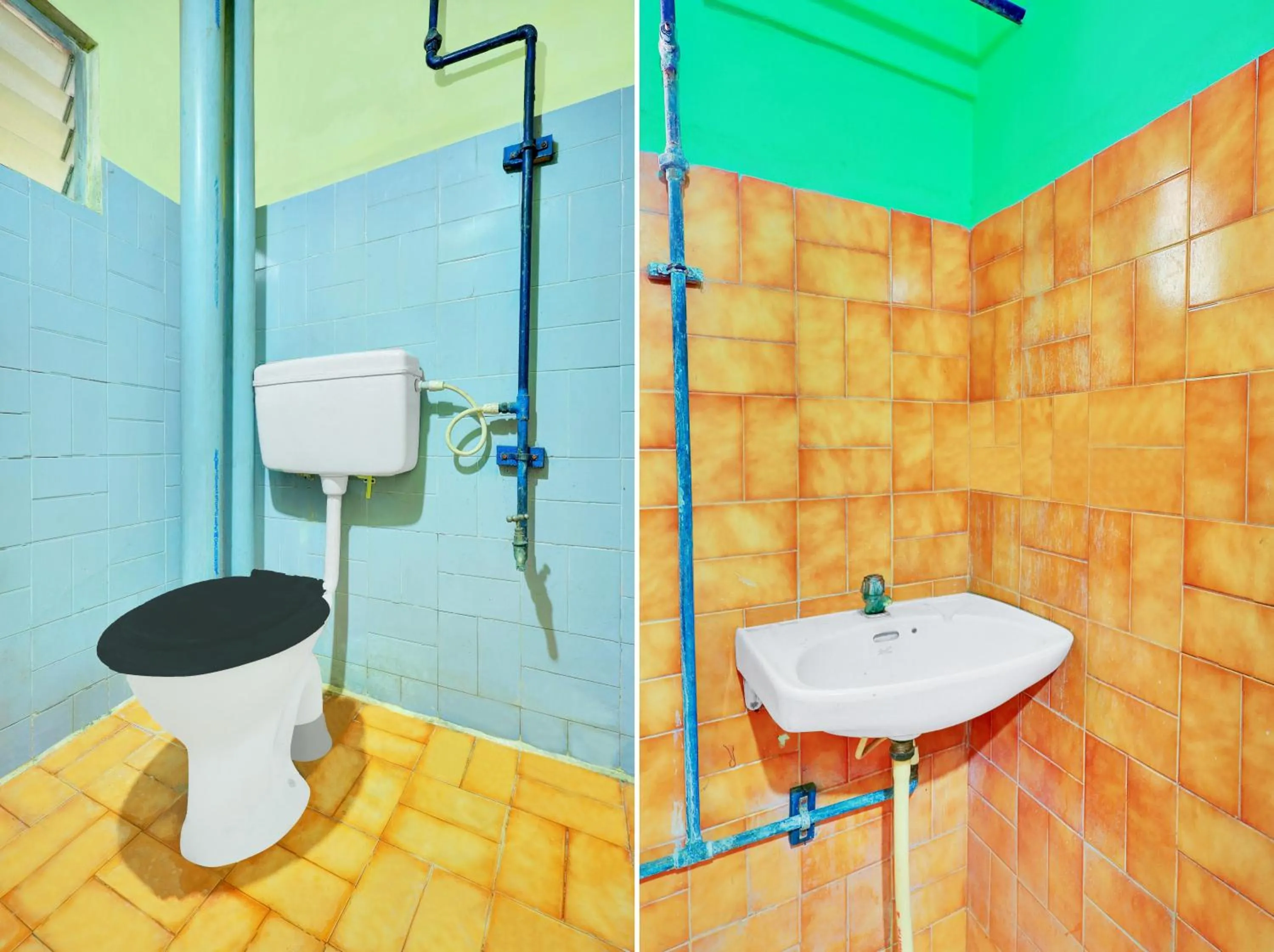 Bathroom in Hotel O RK HOTEL