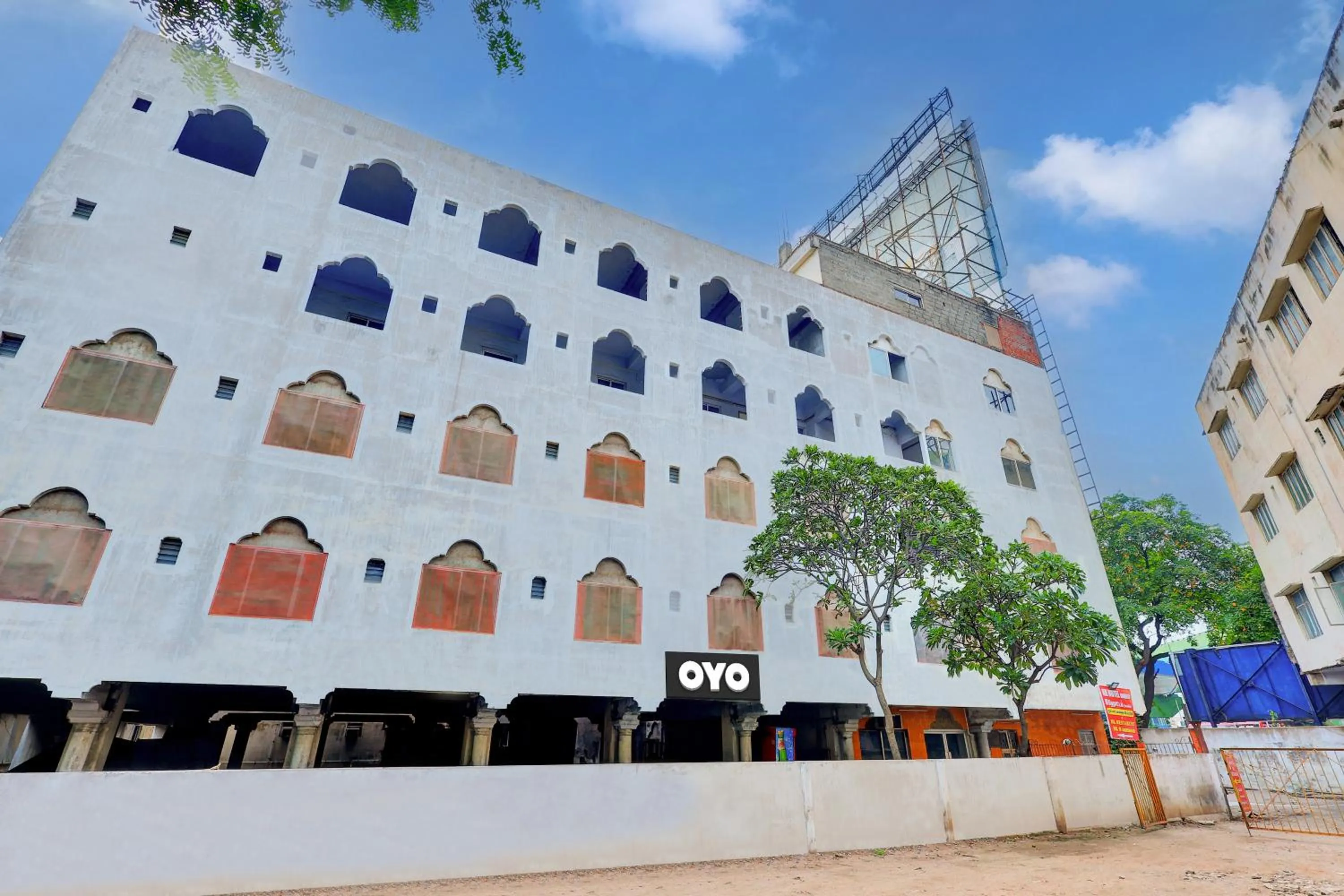 Facade/entrance in Hotel O RK HOTEL