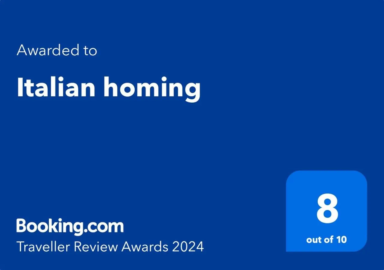Certificate/Award in Smiling Apartment - Italian Homing