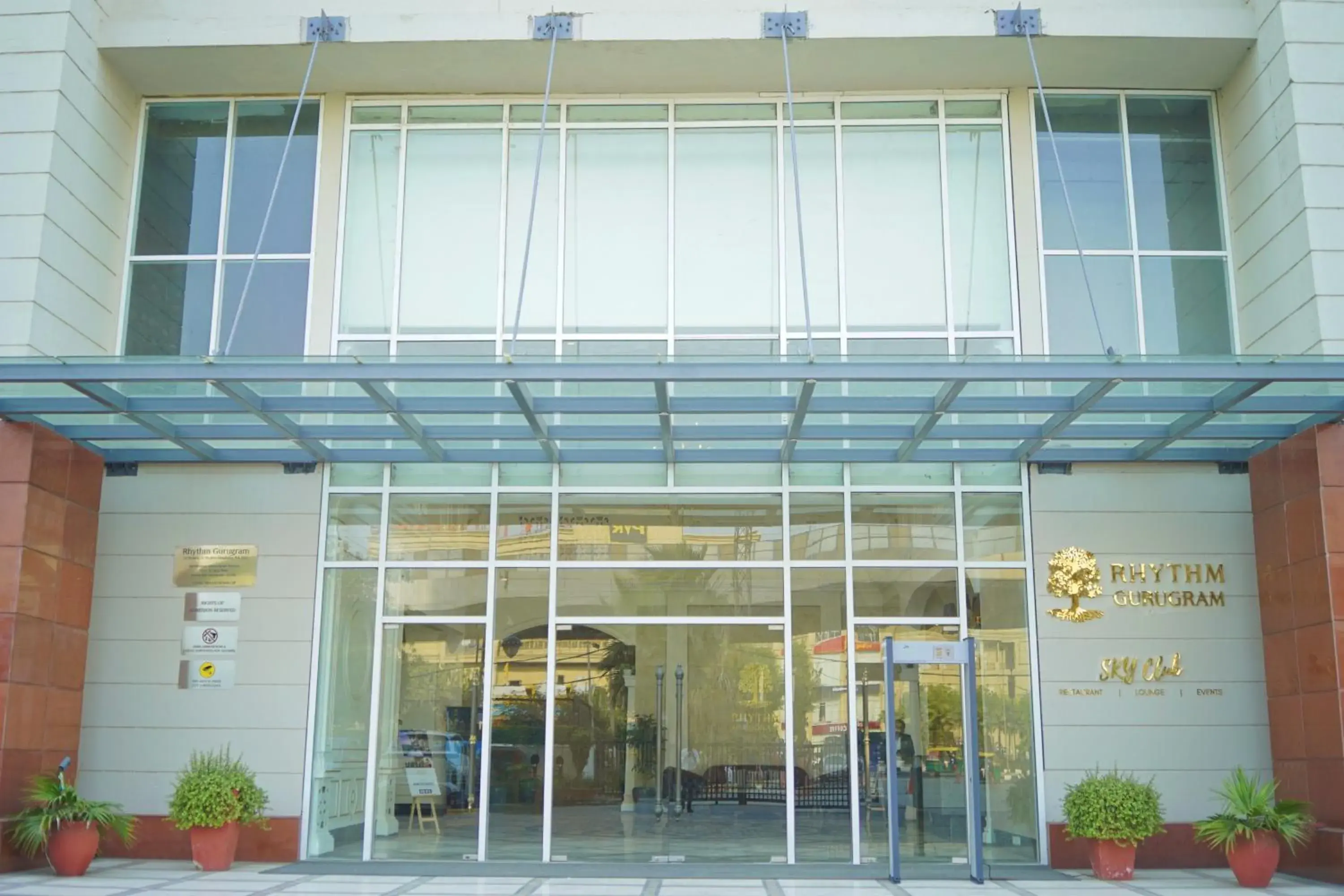 Facade/entrance in Rhythm Gurugram Hotel & Suites, Sohna Road Facade/entrance in Rhythm Gurugram Hotel & Suites, Sohna Road