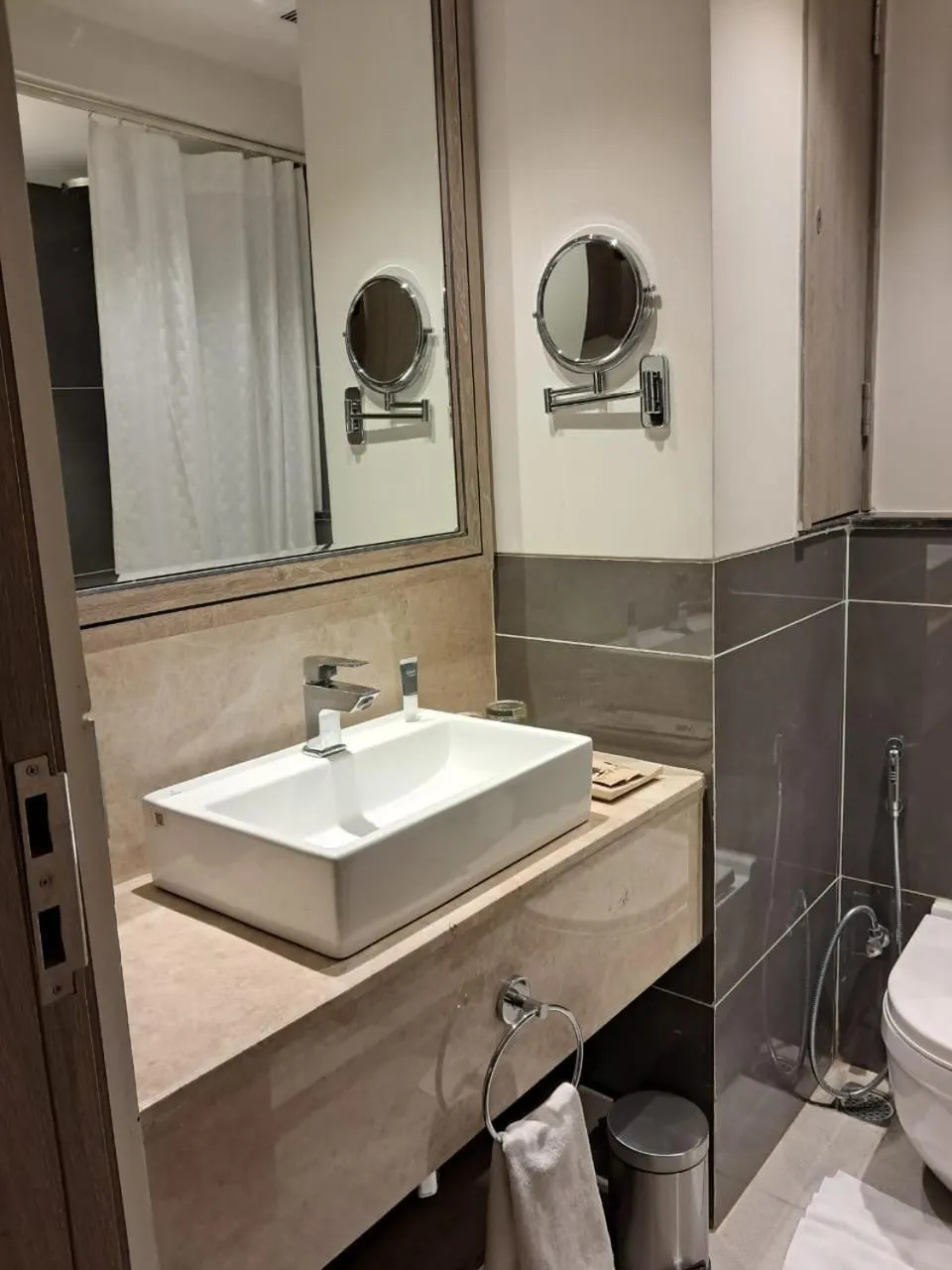 Bathroom in Rhythm Gurugram Hotel & Suites, Sohna Road
