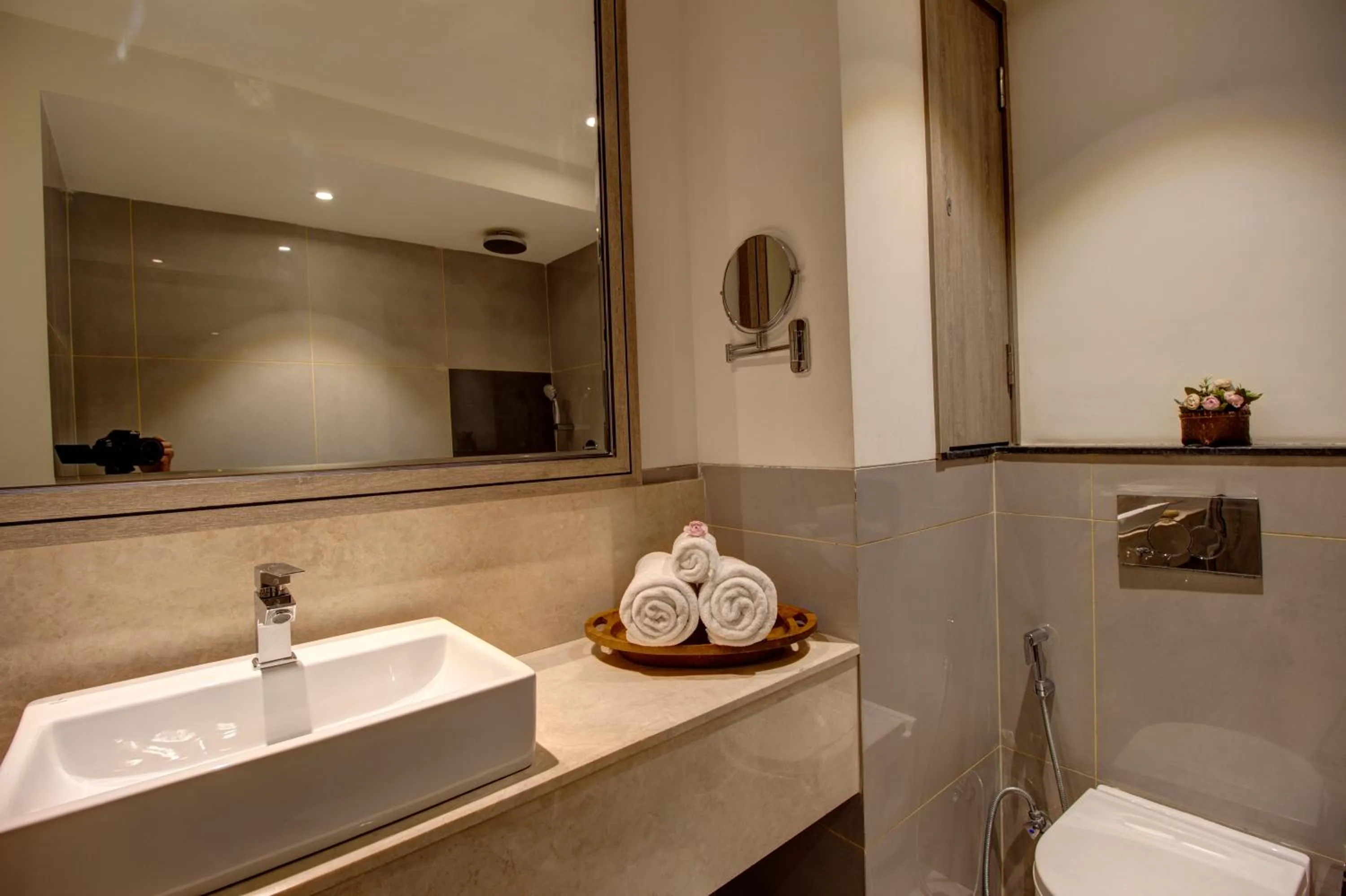 Bathroom in Rhythm Gurugram Hotel & Suites, Sohna Road