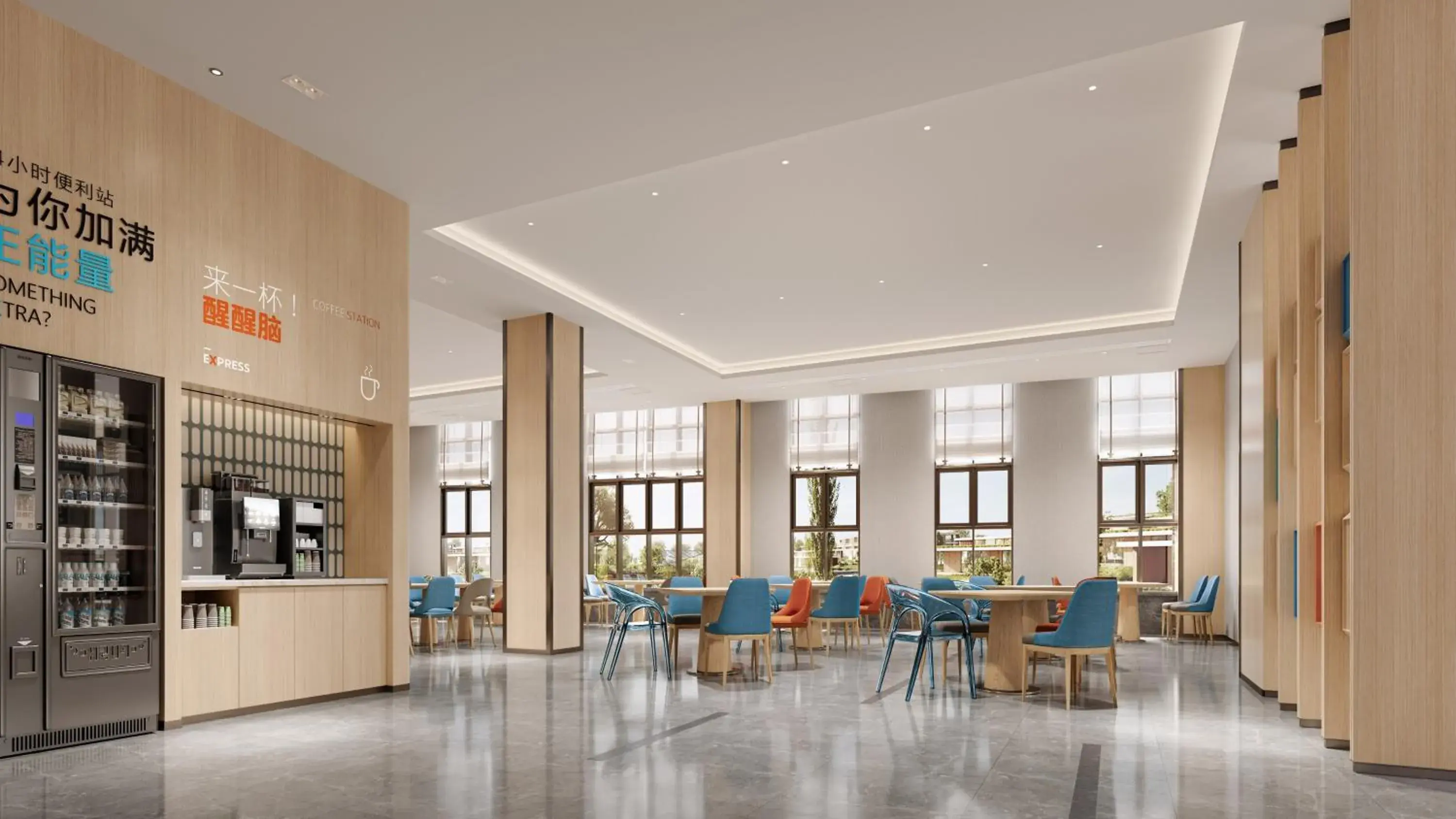 Restaurant/places to eat in Holiday Inn Express Huangshi Cihu Lake by IHG Restaurant/places to eat in Holiday Inn Express Huangshi Cihu Lake by IHG