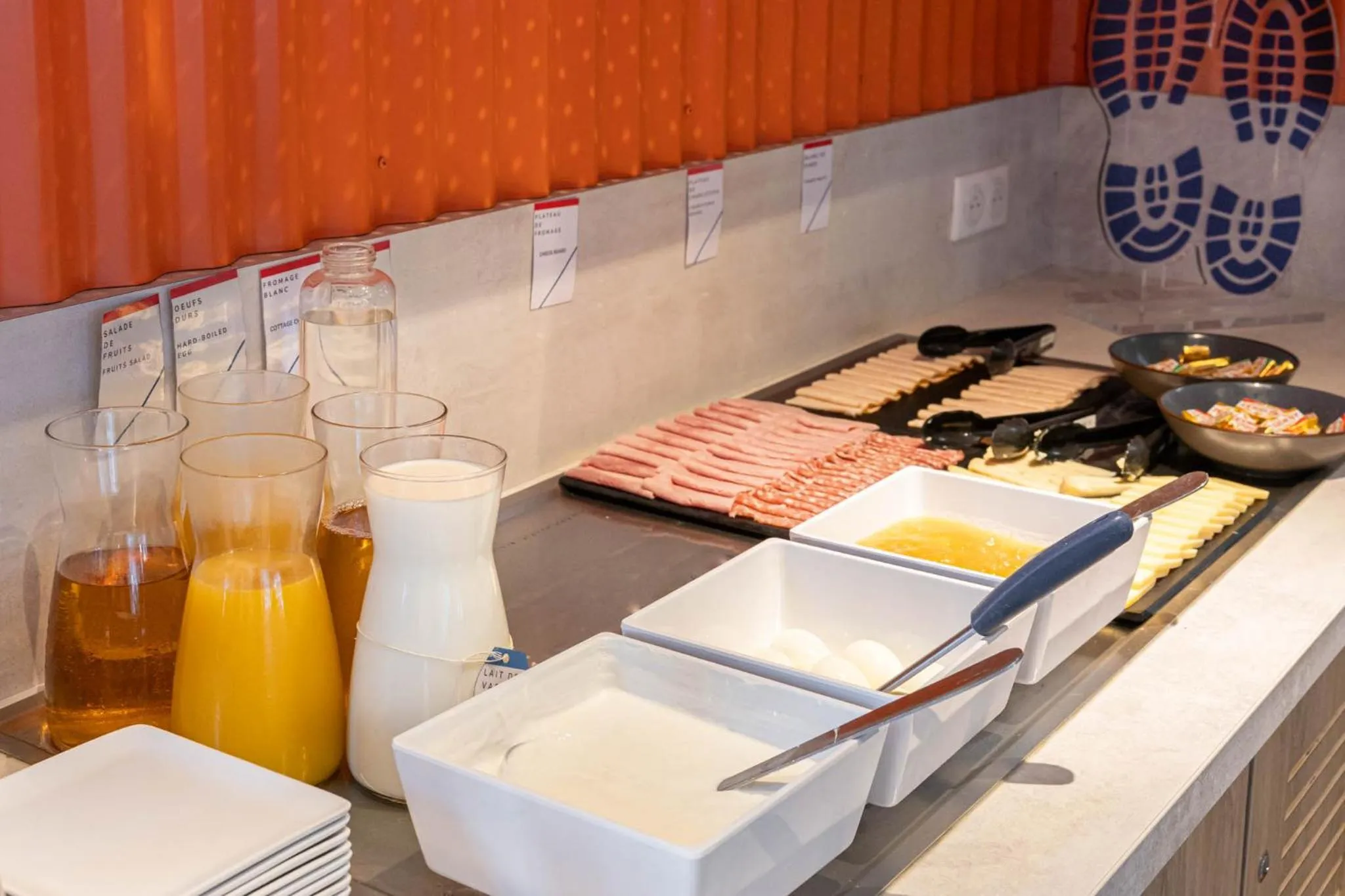 Breakfast in ibis budget Toulouse Labège