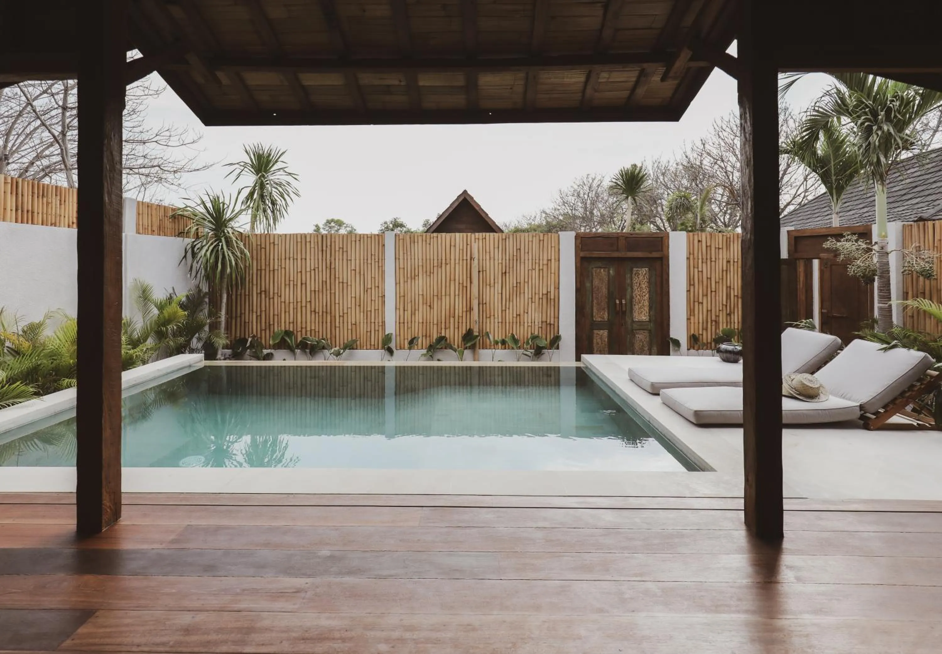 Patio in Kalyana Villa Gili Air