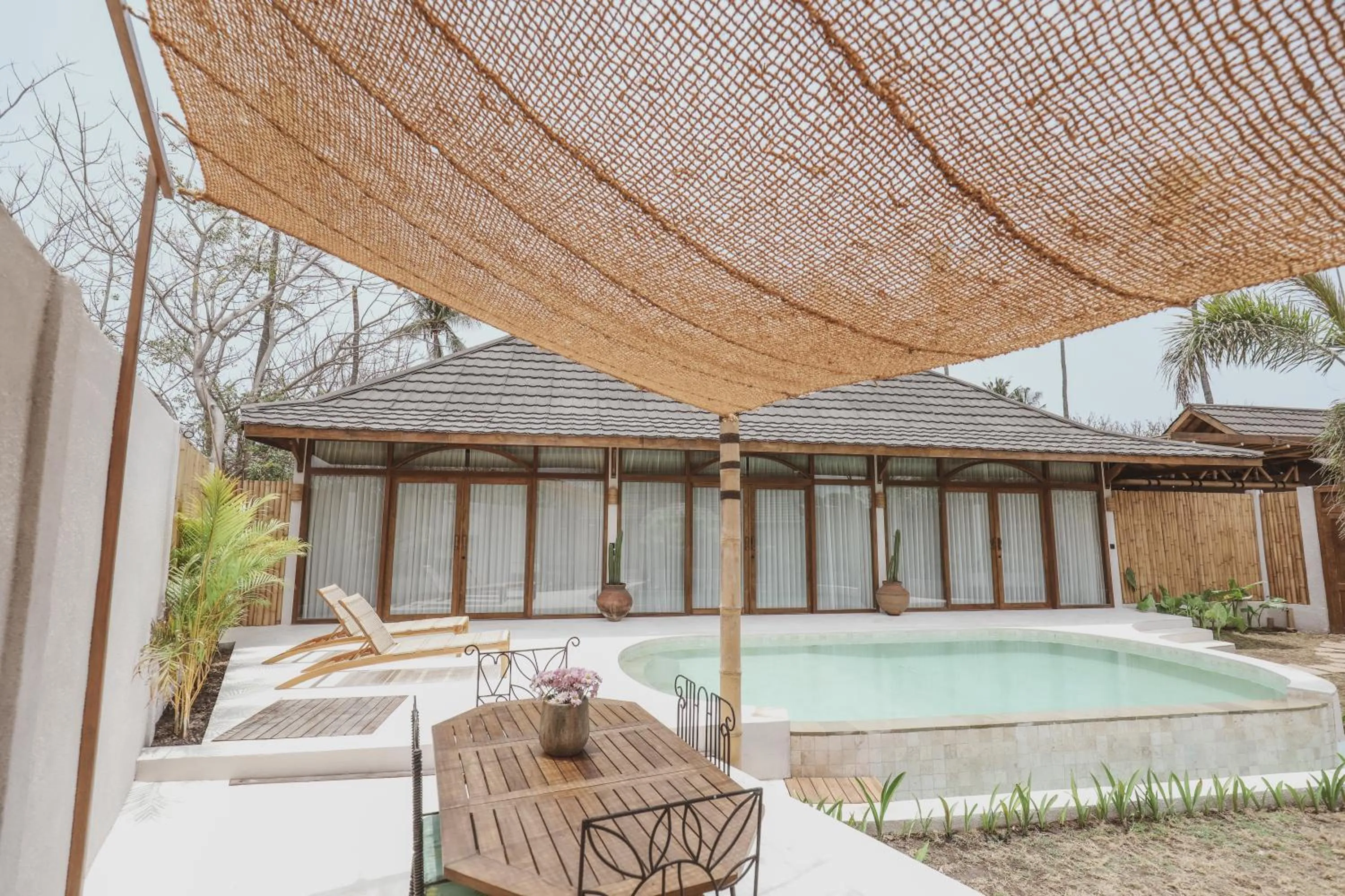 Patio in Kalyana Villa Gili Air