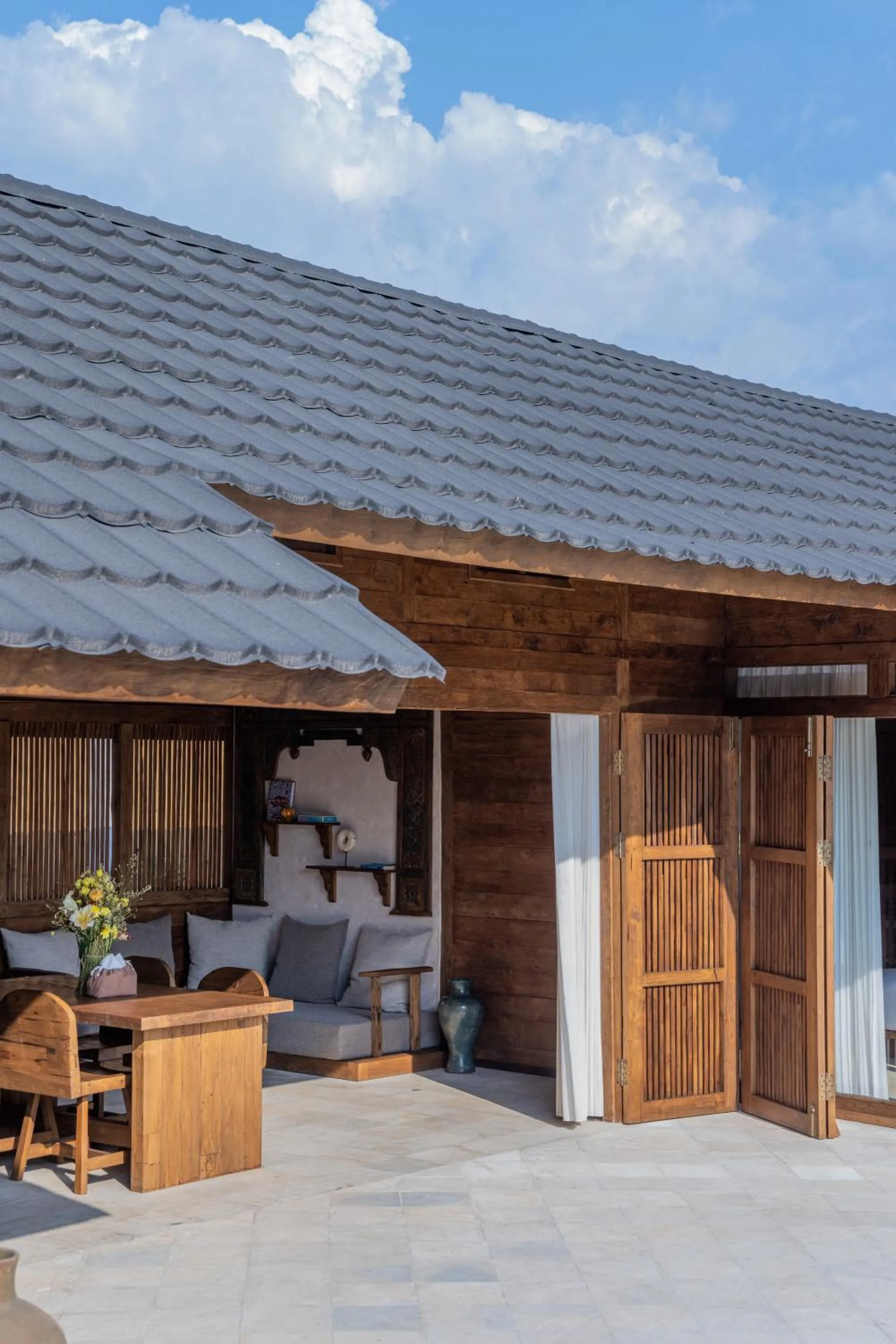 Living room in Kalyana Villa Gili Air