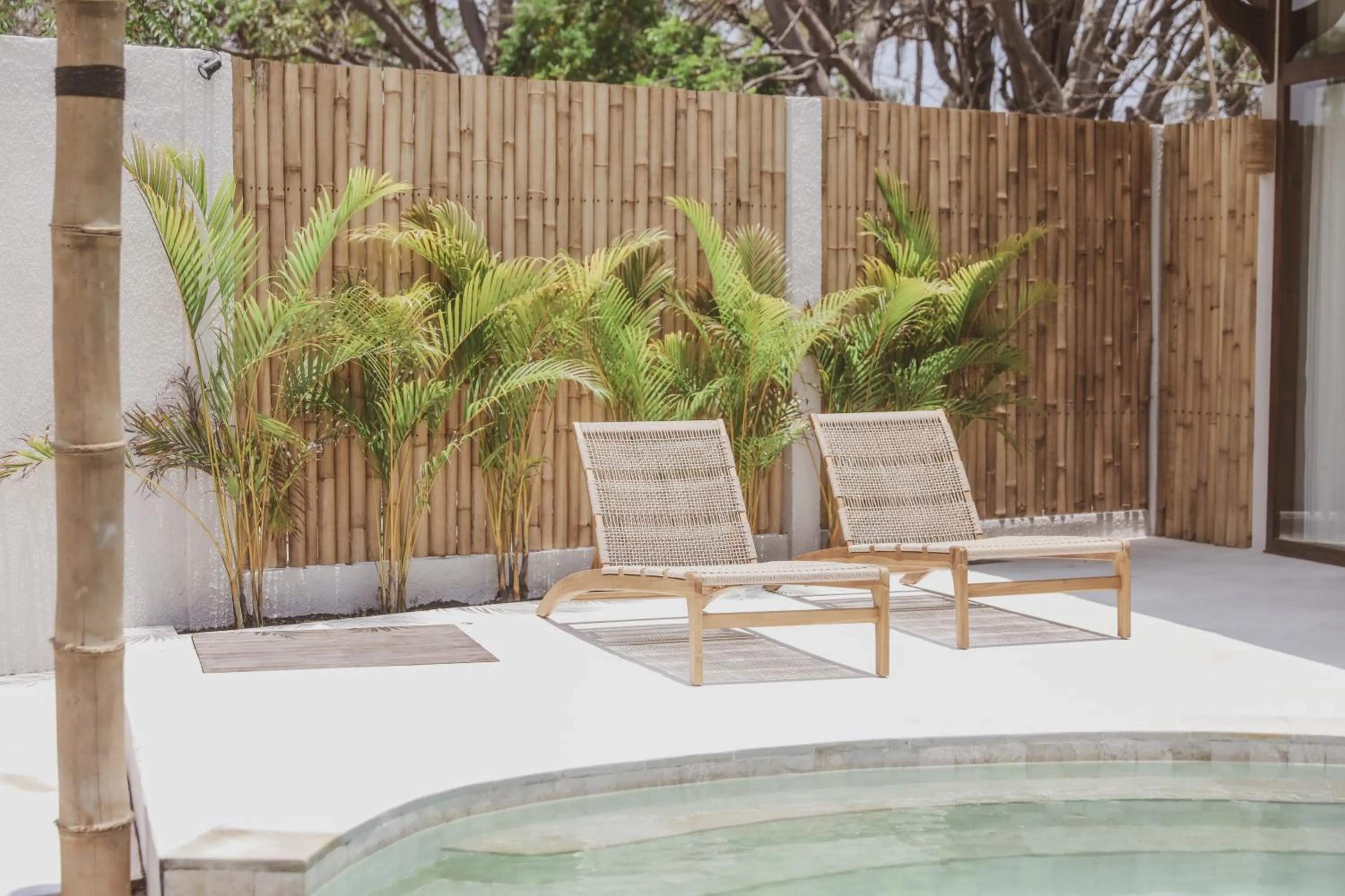 Patio in Kalyana Villa Gili Air