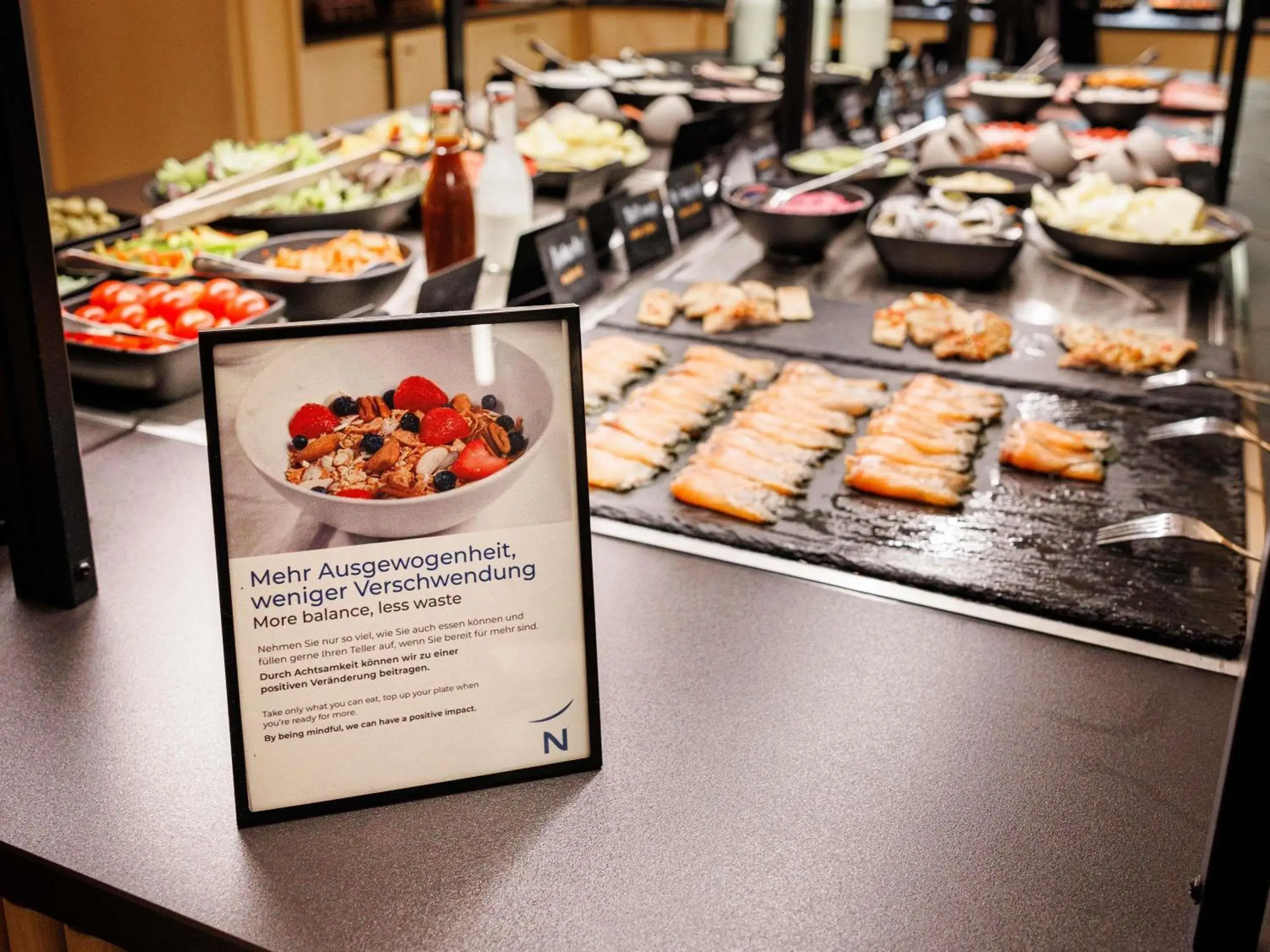 Breakfast in Novotel Hamburg Central Station Breakfast in Novotel Hamburg Central Station