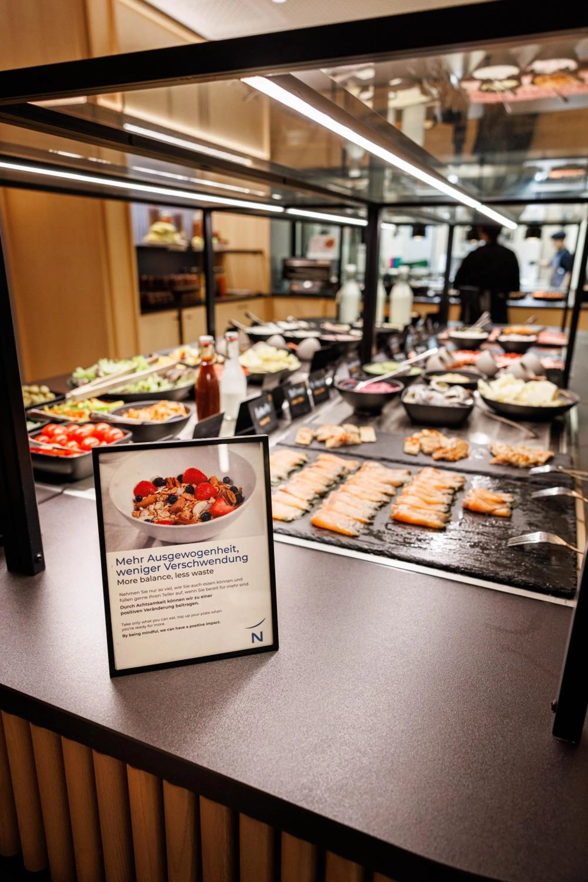 Breakfast in Novotel Hamburg Central Station