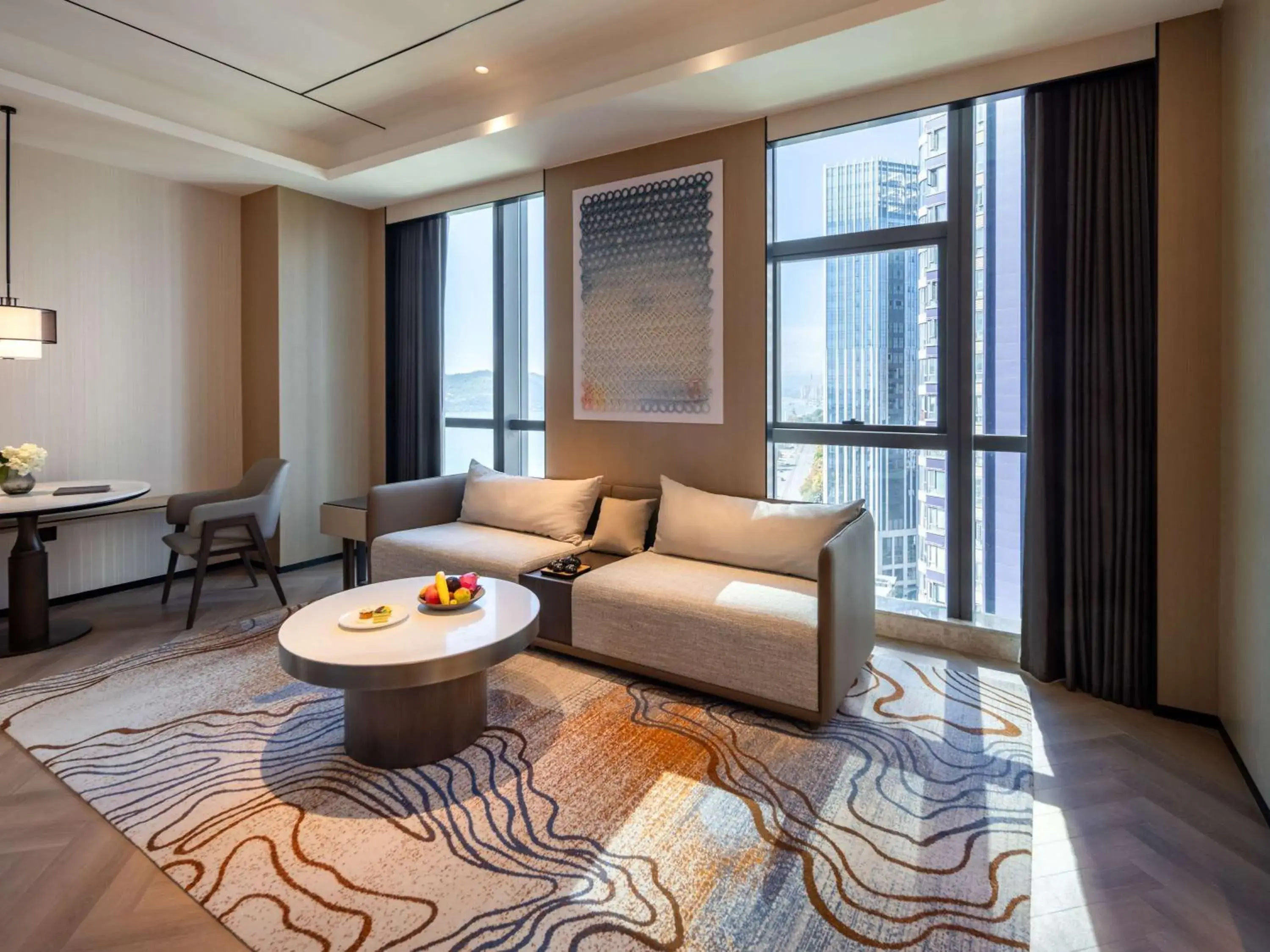 Bedroom in Grand Mercure Yichang Waitan Bedroom in Grand Mercure Yichang Waitan