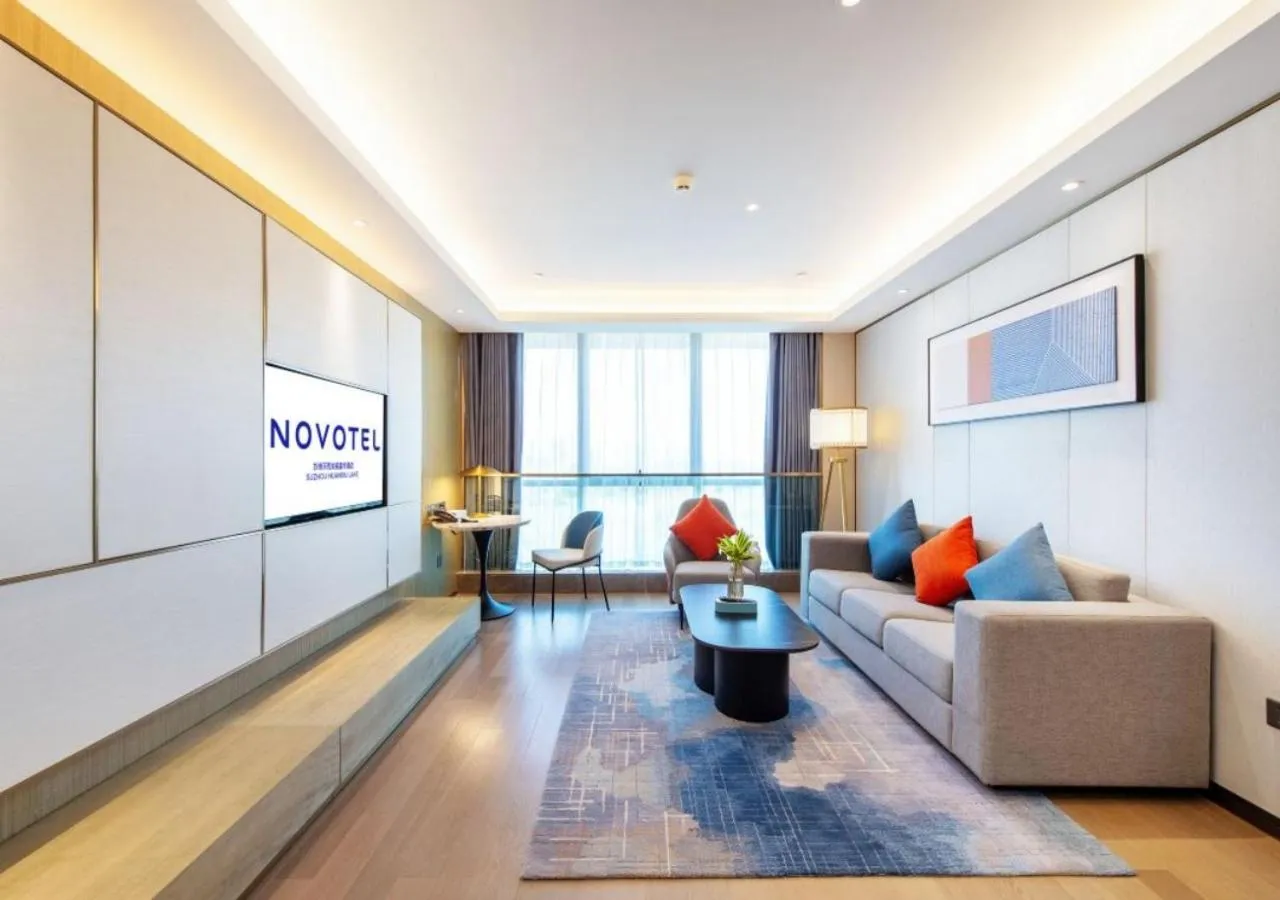 Living room in Novotel Suzhou Huanxiu Lake