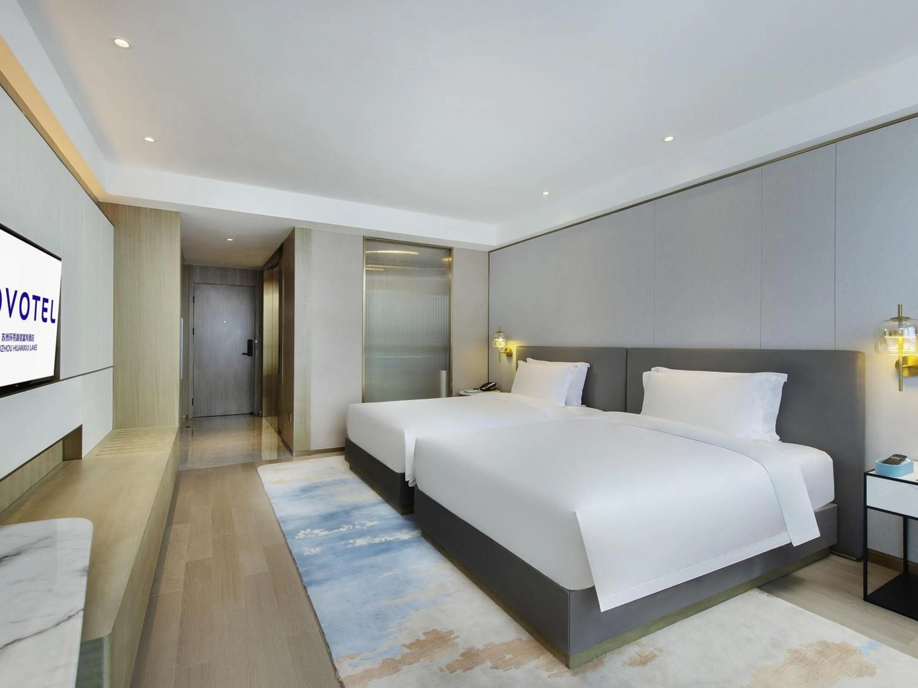 Bedroom, Bed in Novotel Suzhou Huanxiu Lake