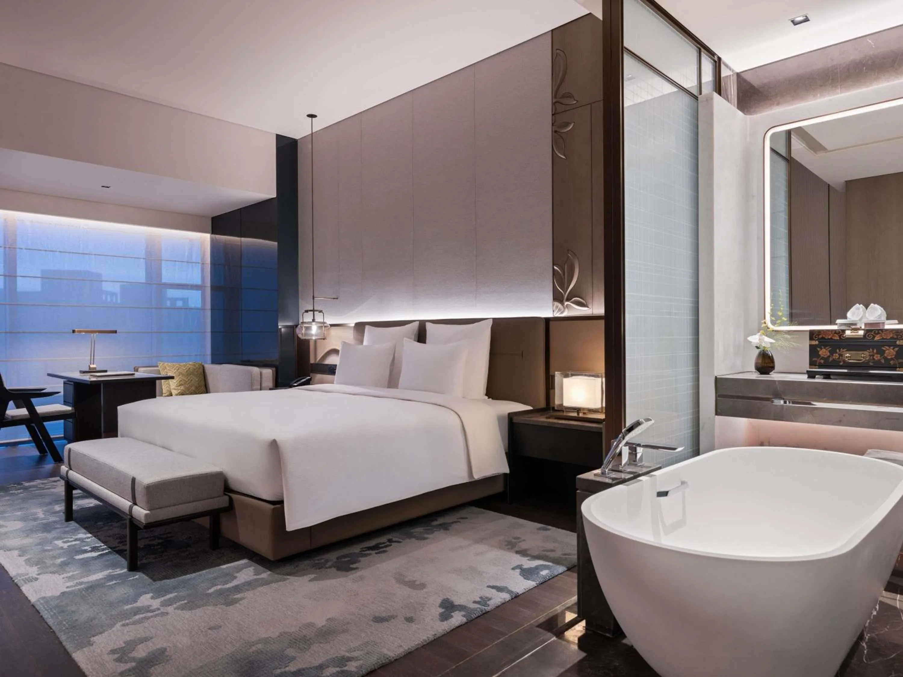 Bedroom, Bed in Pullman Quanzhou Shuitou