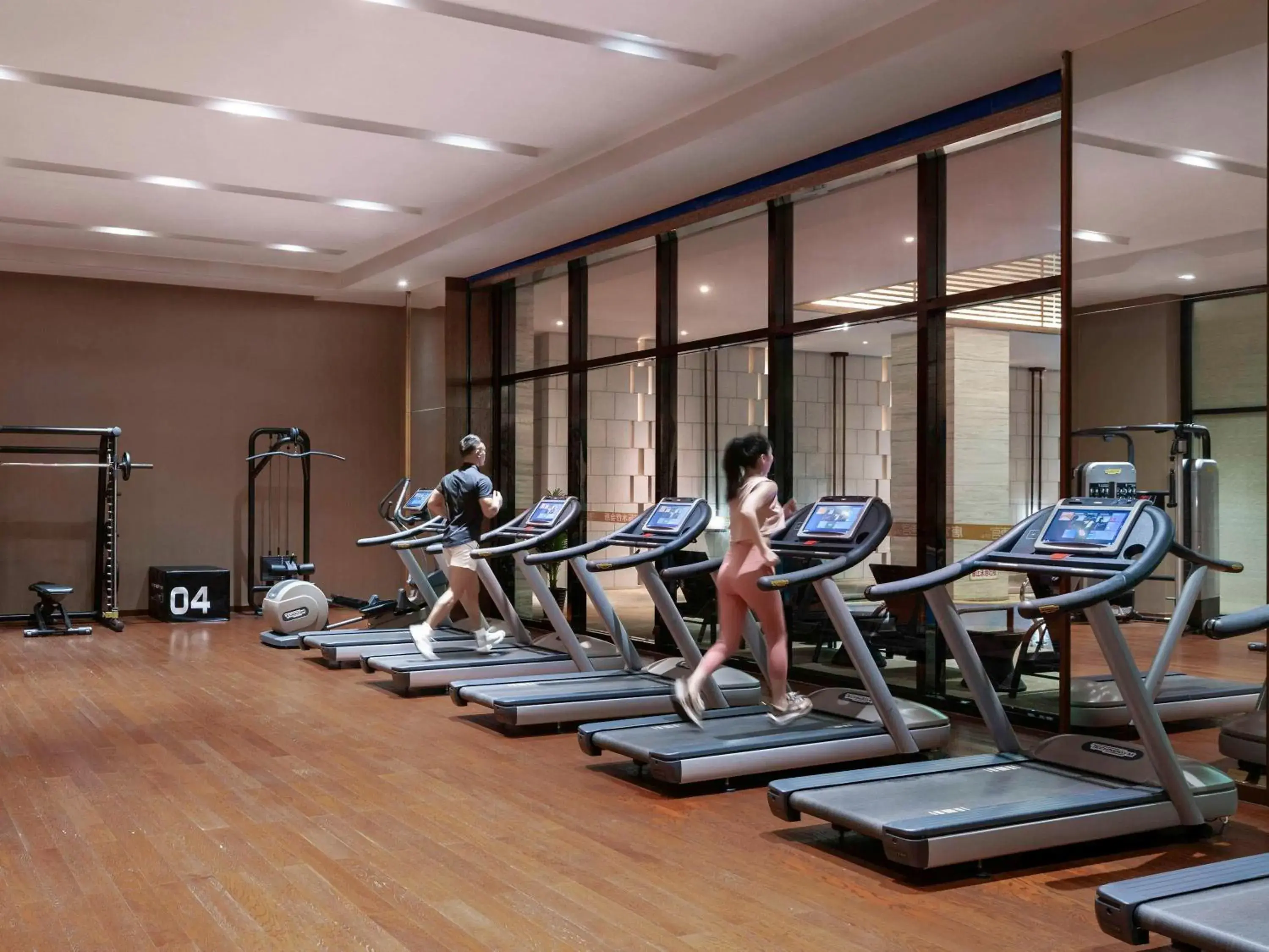 Fitness centre/facilities in Pullman Quanzhou Shuitou Fitness centre/facilities in Pullman Quanzhou Shuitou