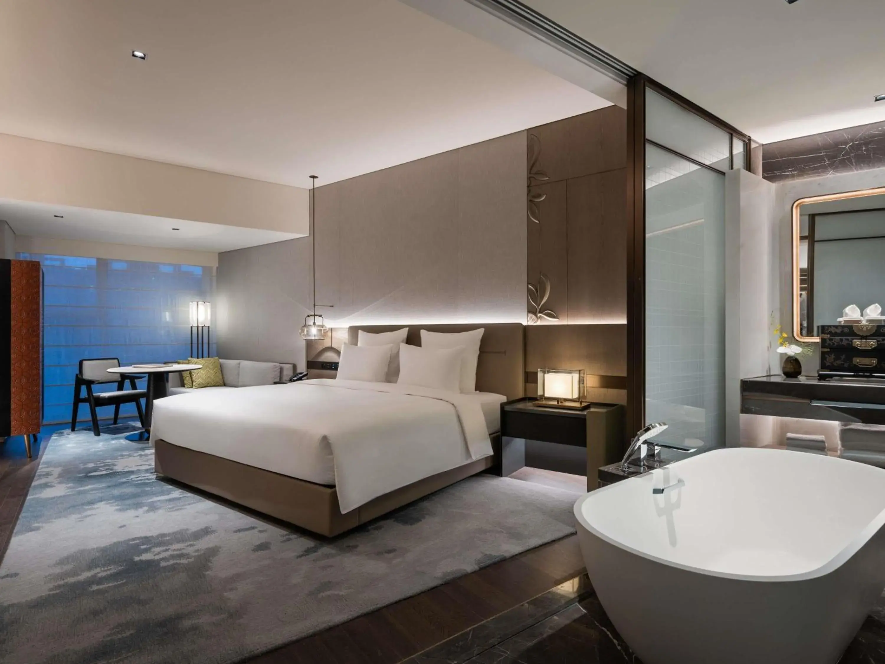 Bedroom, Bed in Pullman Quanzhou Shuitou Bedroom, Bed in Pullman Quanzhou Shuitou