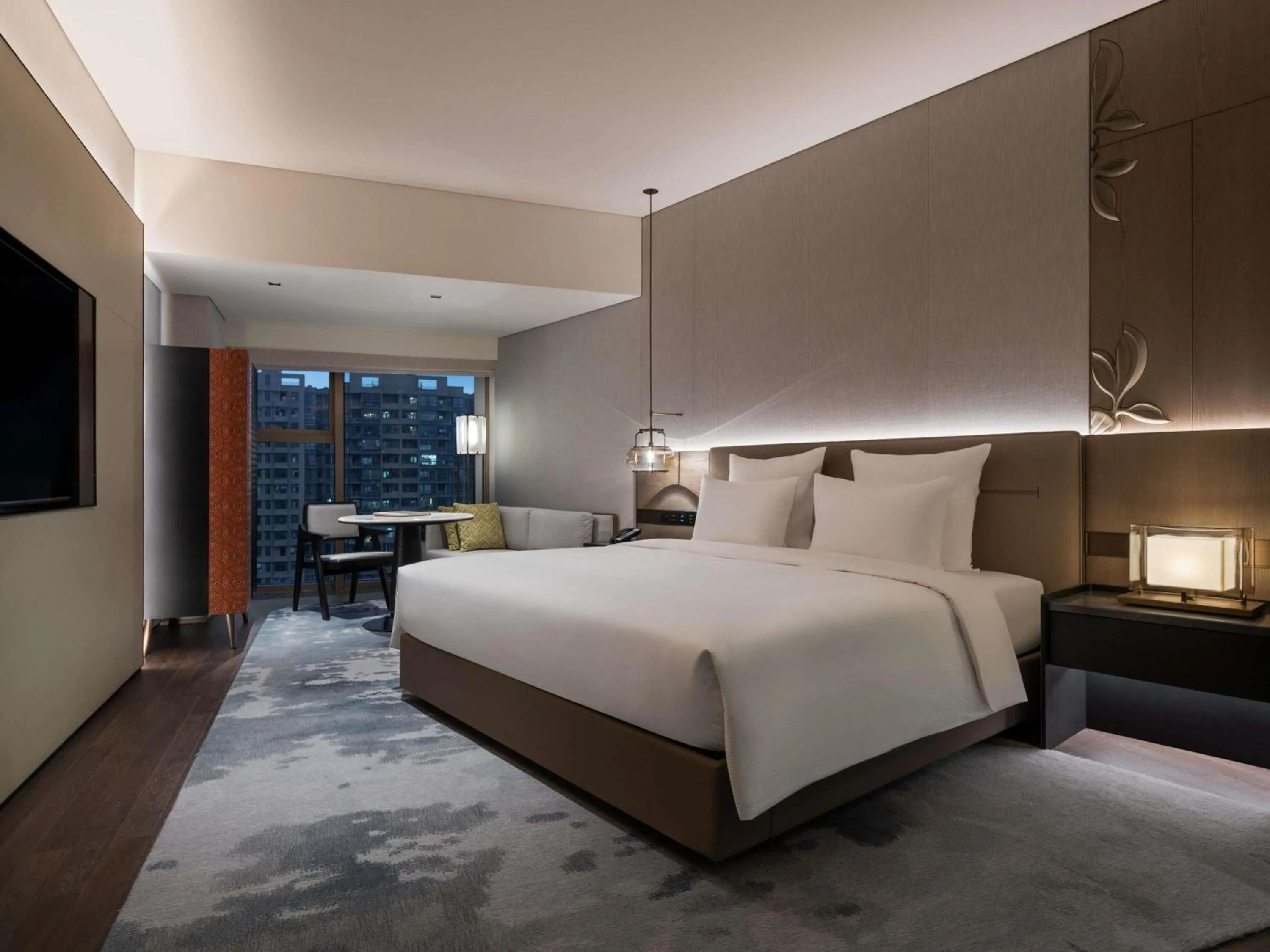 Bedroom, Bed in Pullman Quanzhou Shuitou