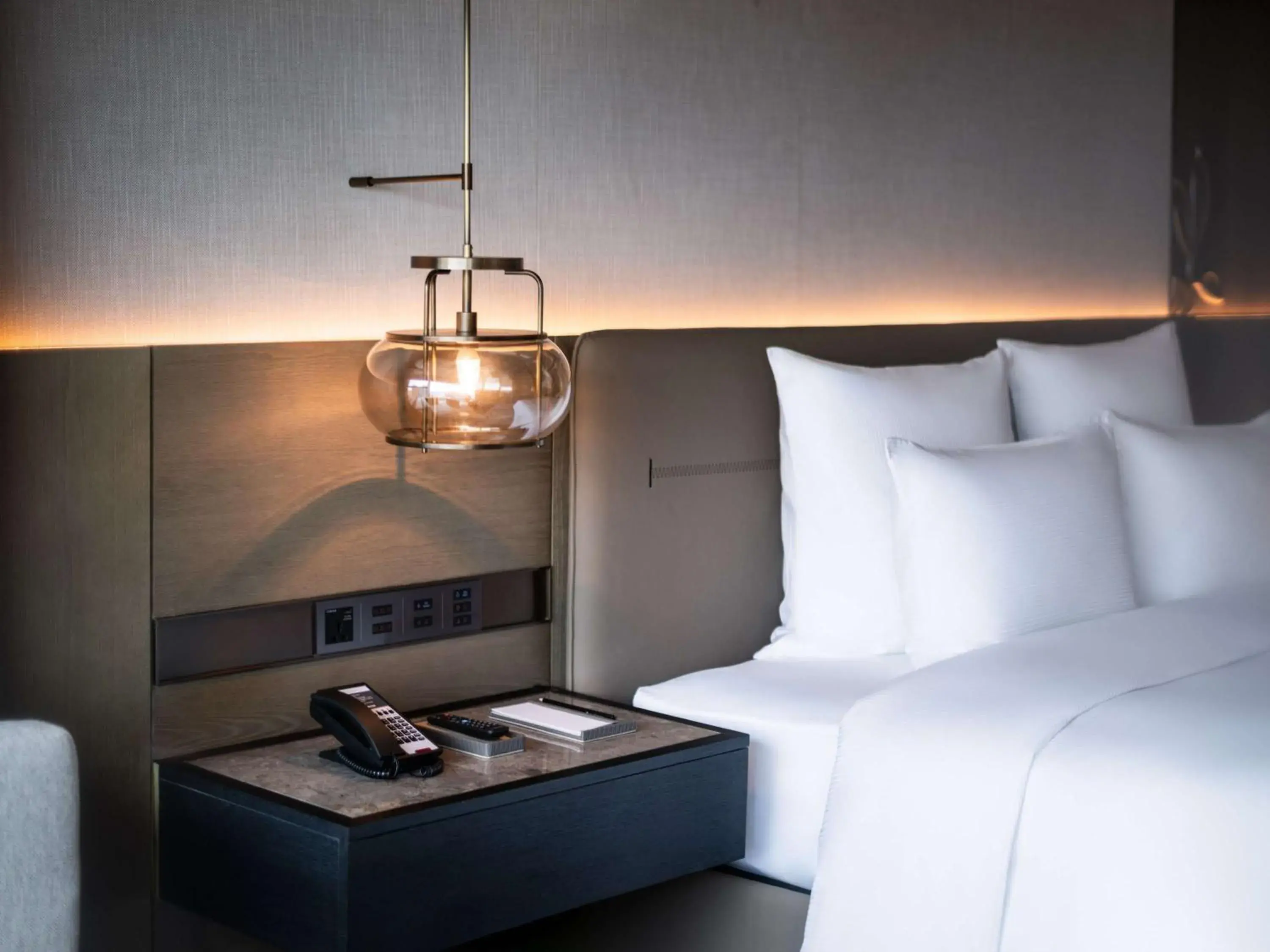 Bedroom, Bed in Pullman Quanzhou Shuitou Bedroom, Bed in Pullman Quanzhou Shuitou