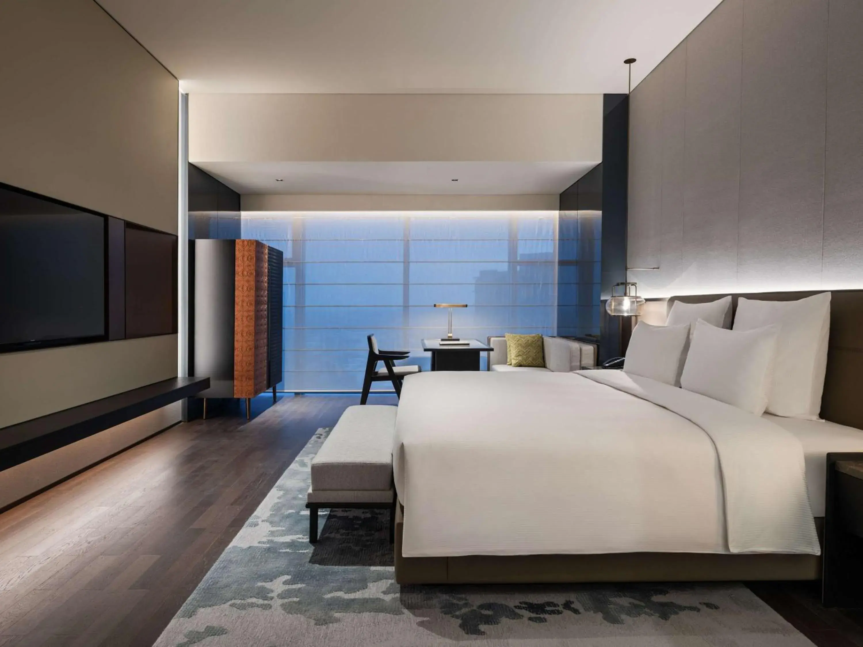 Bedroom, Bed in Pullman Quanzhou Shuitou Bedroom, Bed in Pullman Quanzhou Shuitou