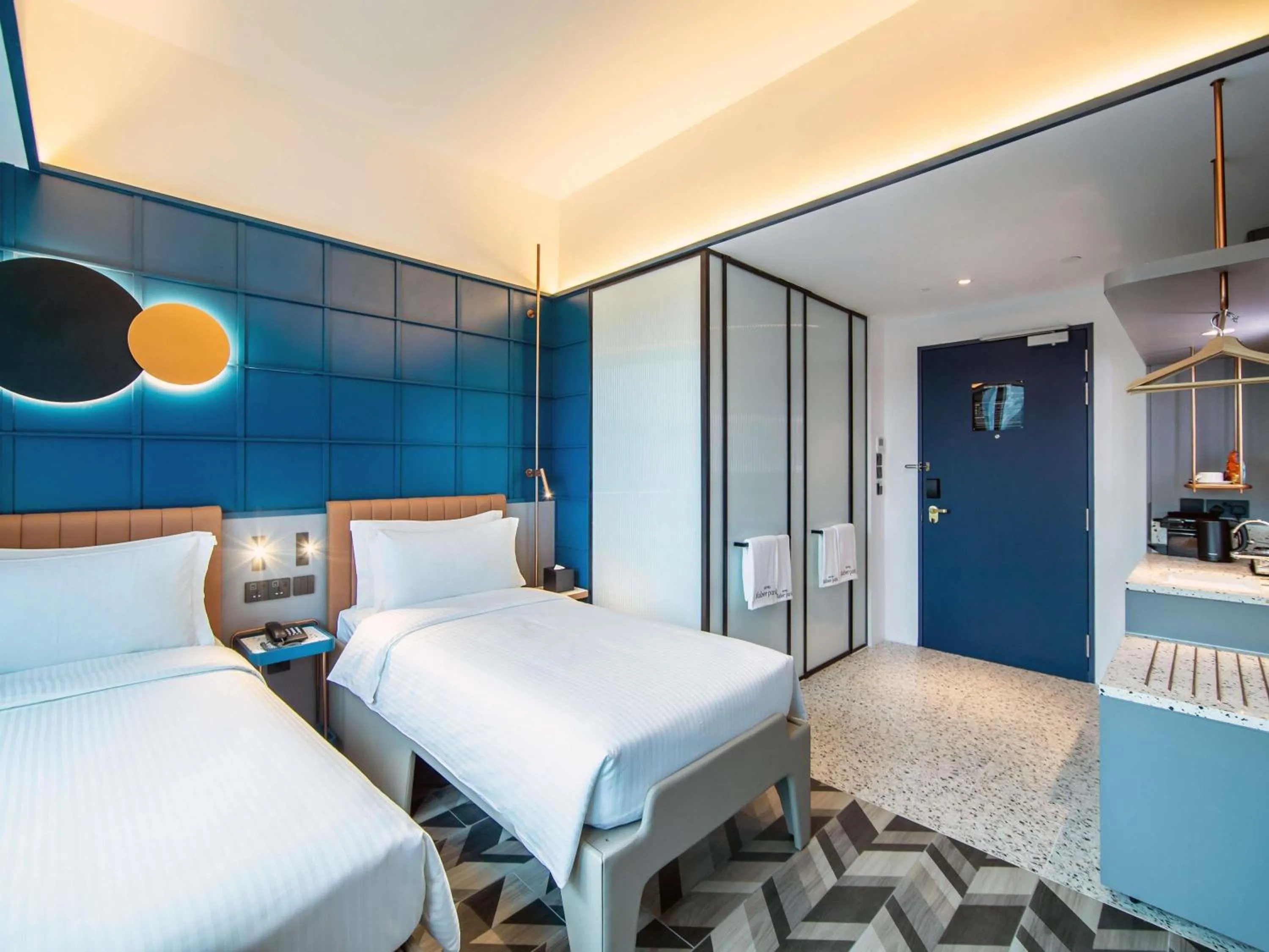 Bedroom, Bed in Hotel Faber Park Singapore - Handwritten Collection