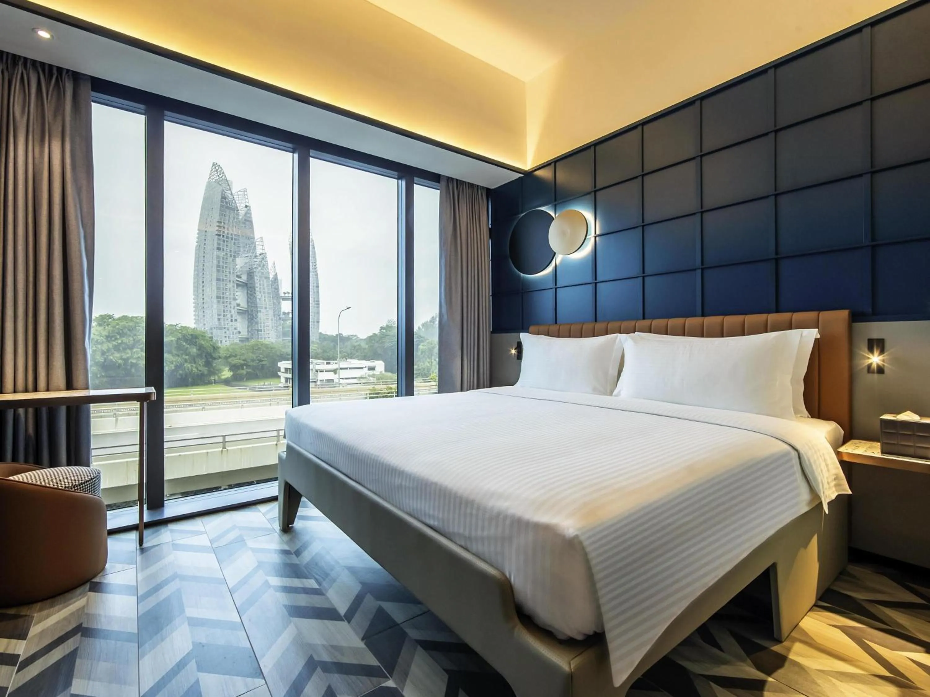 Bedroom, Bed in Hotel Faber Park Singapore - Handwritten Collection