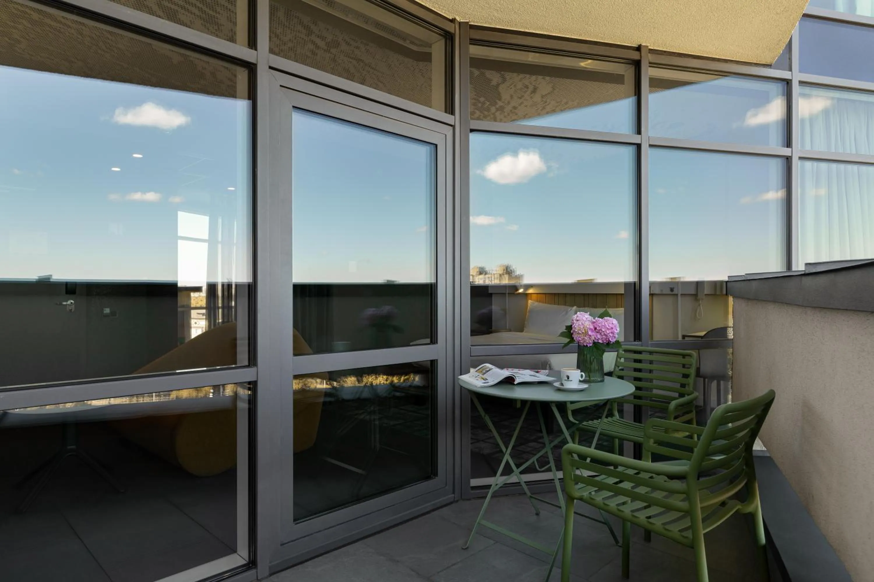 Balcony/Terrace in ibis Kyiv Beresteiska