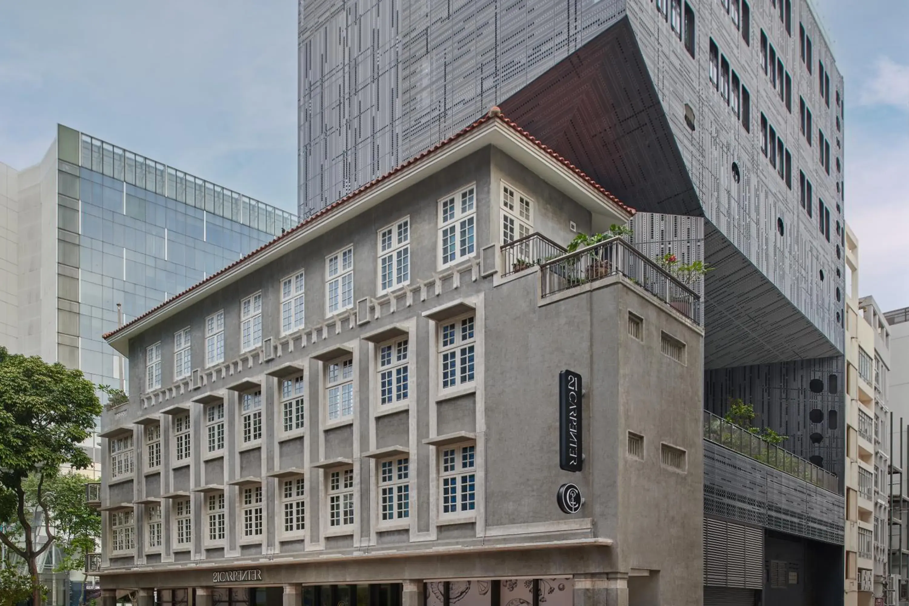 Property building in 21 Carpenter, Singapore, a Member of Design Hotels Property building in 21 Carpenter, Singapore, a Member of Design Hotels